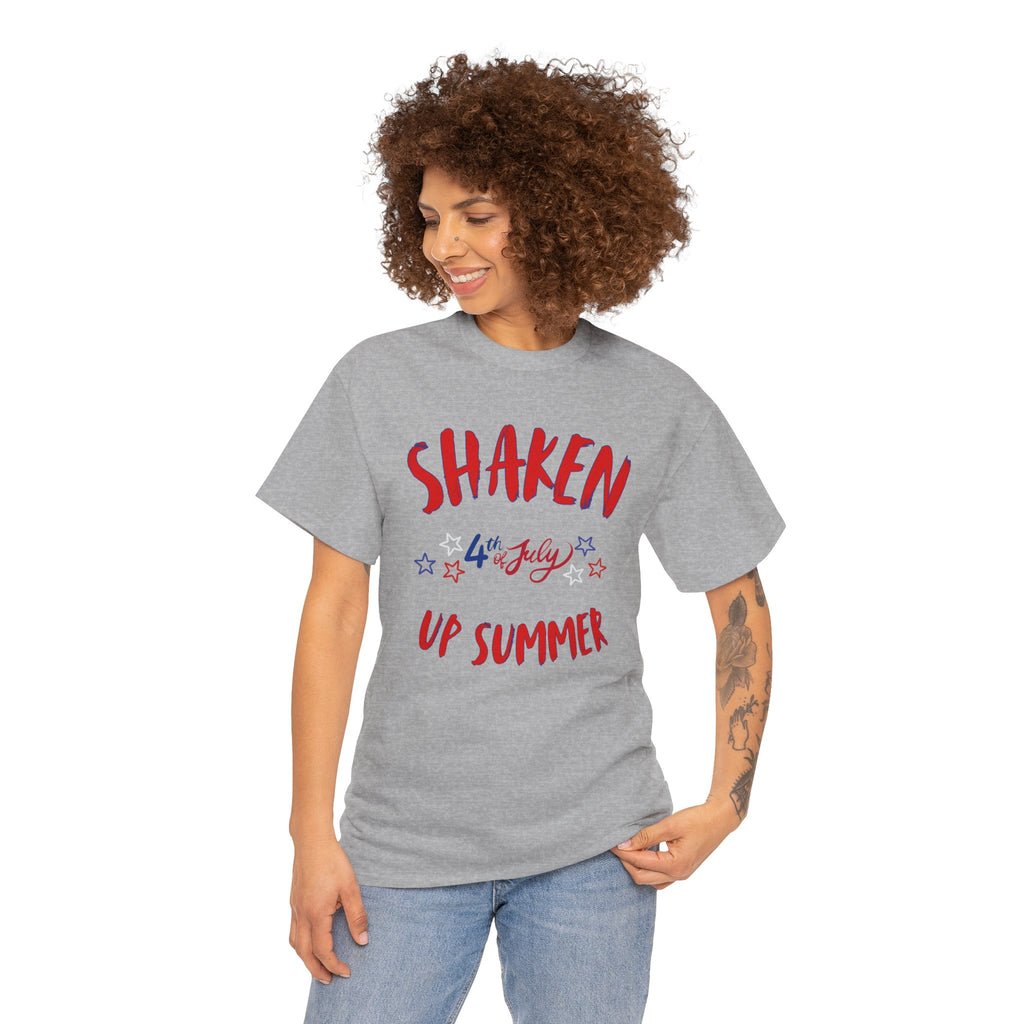 Shaken Up Summer 4th of July Tee — Patriotic Independence Day T-Shirt