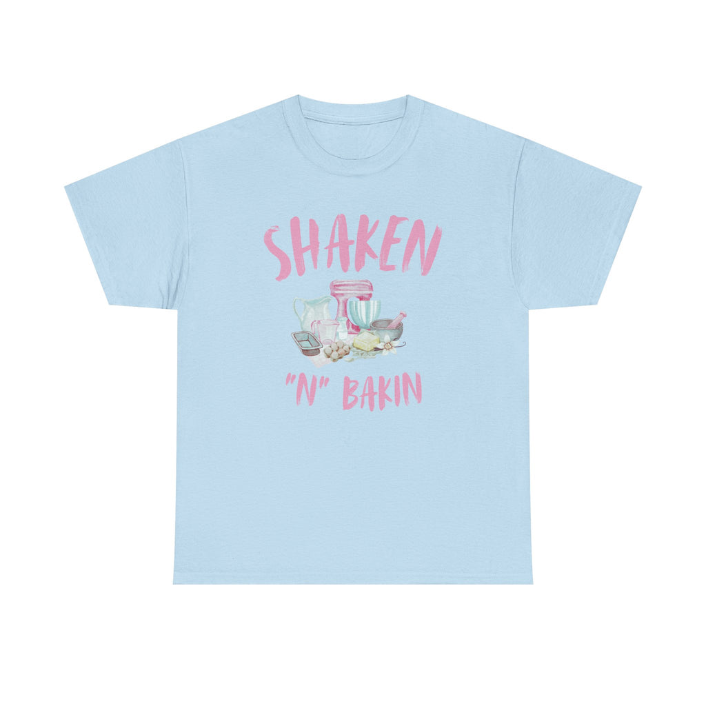 Shaken 'N' Bakin Tee — Cute Pastel Mixer Baking Shirt for Bakers