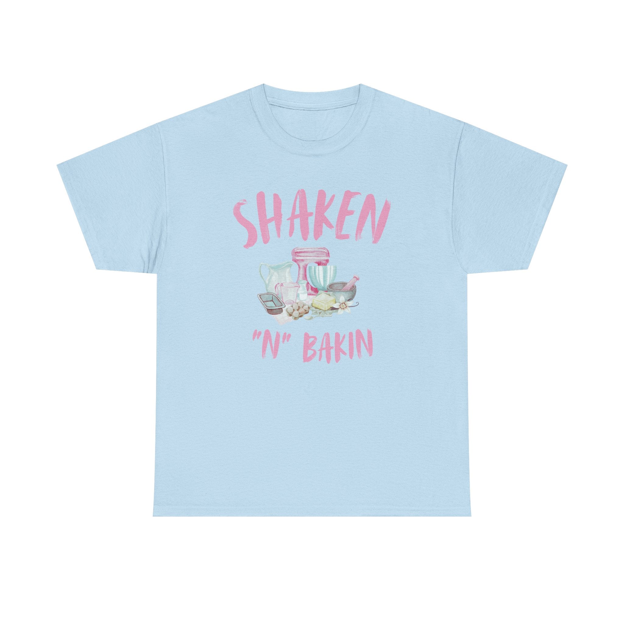 Shaken 'N' Bakin Tee — Cute Pastel Mixer Baking Shirt for Bakers