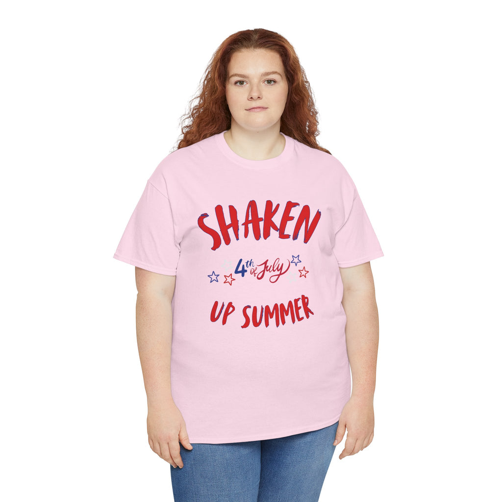 Shaken Up Summer 4th of July Tee — Patriotic Independence Day T-Shirt