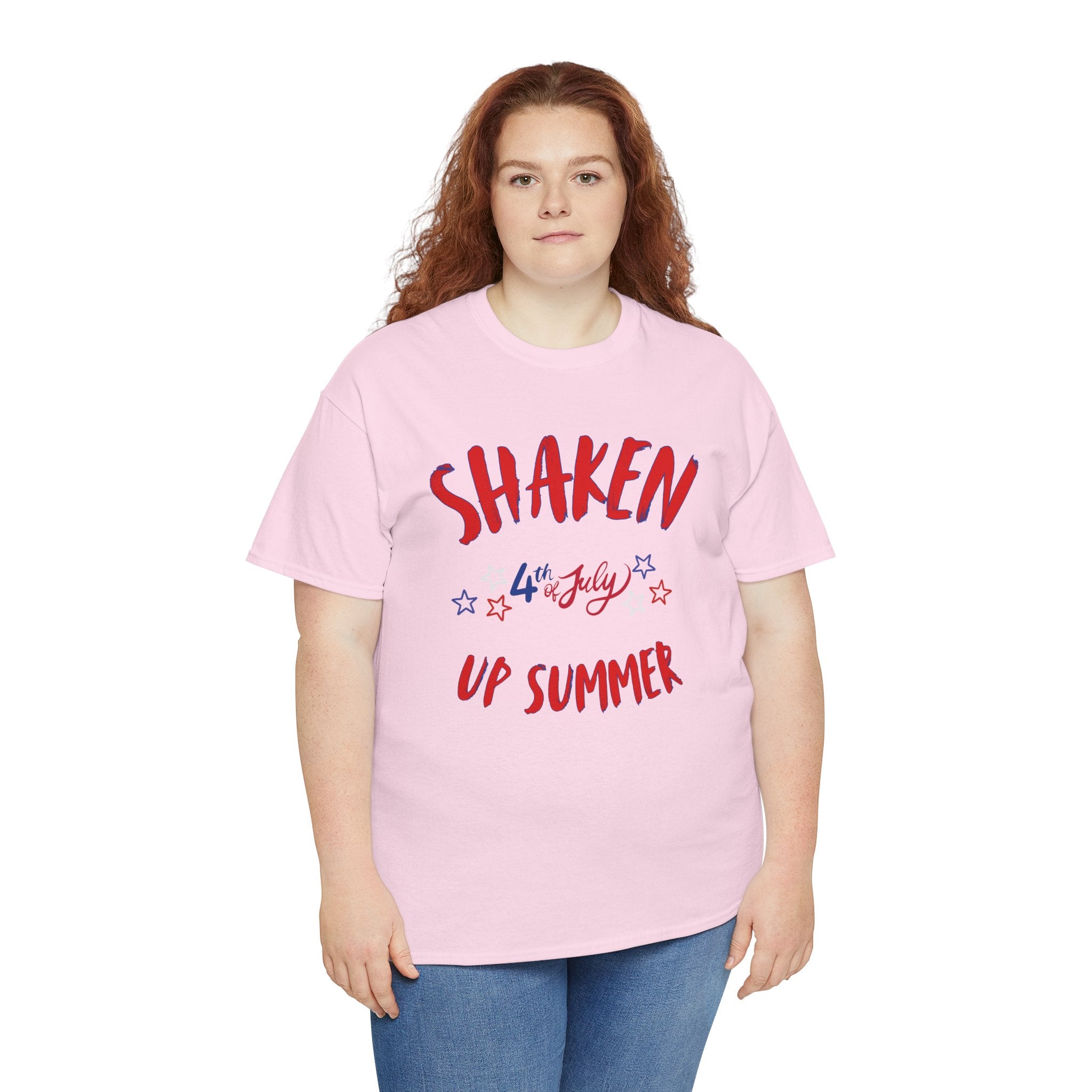 Shaken Up Summer 4th of July Tee — Patriotic Independence Day T-Shirt