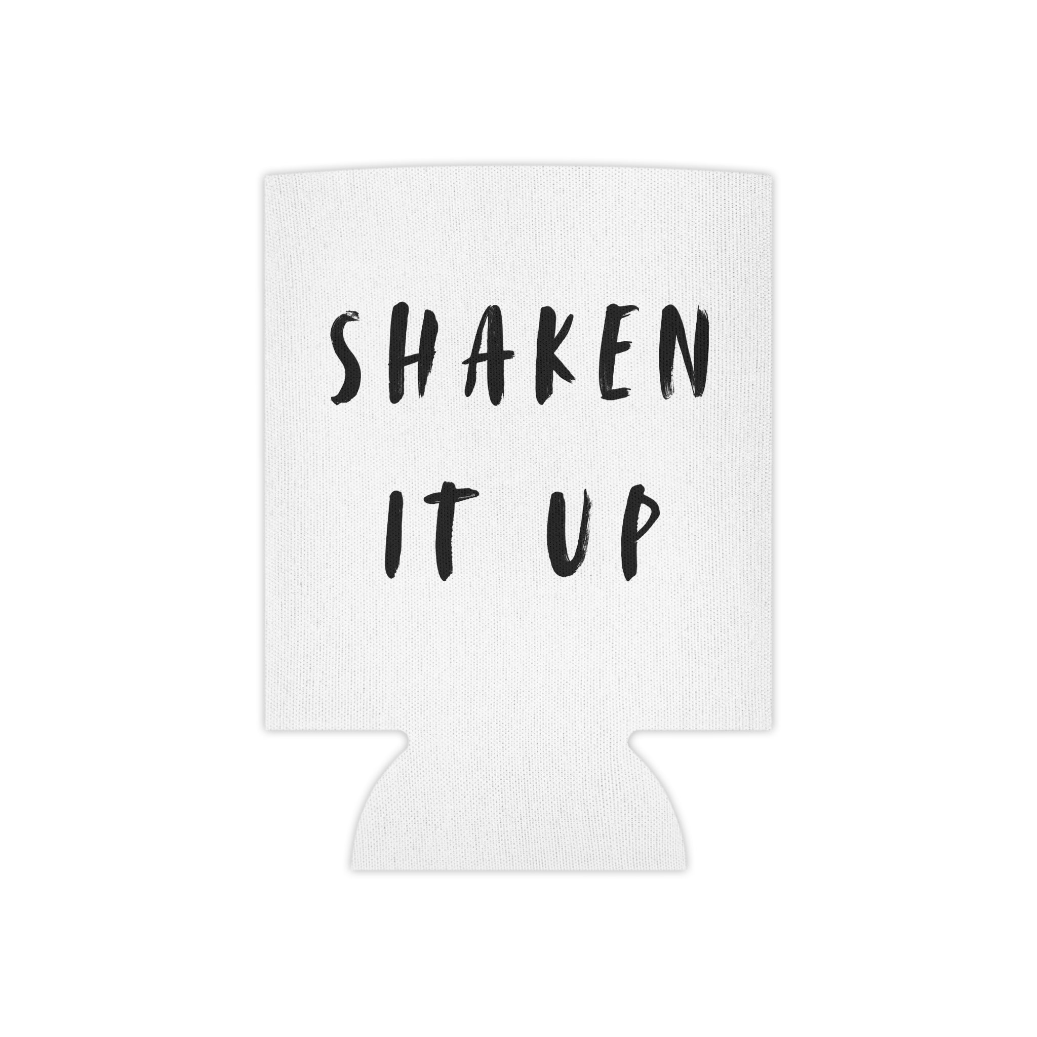 Can Cooler — "Shaken It Up" Minimalist Drink Koozie