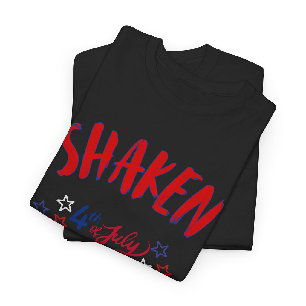 Shaken Up Summer 4th of July Tee — Patriotic Independence Day T-Shirt