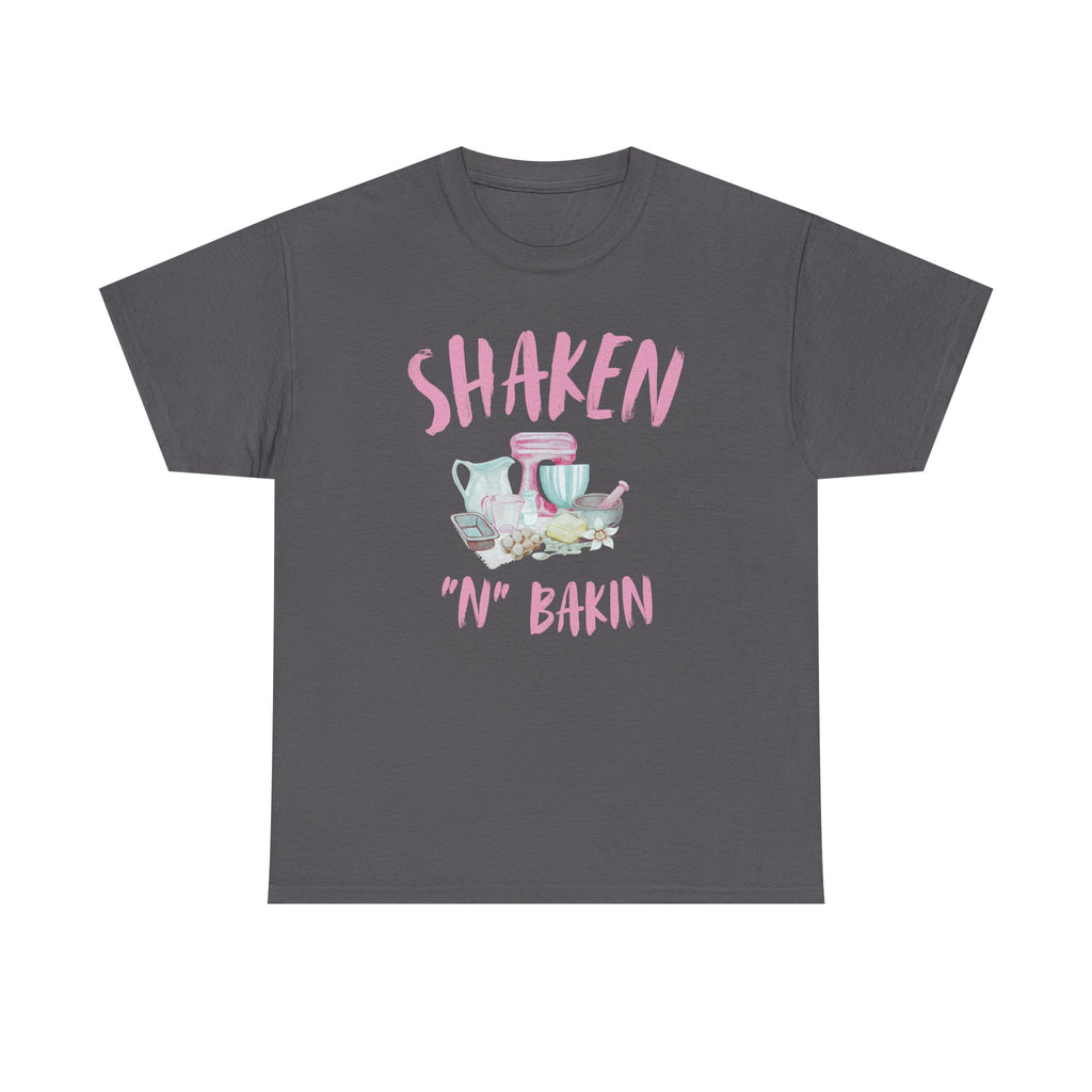 Shaken 'N' Bakin Tee — Cute Pastel Mixer Baking Shirt for Bakers