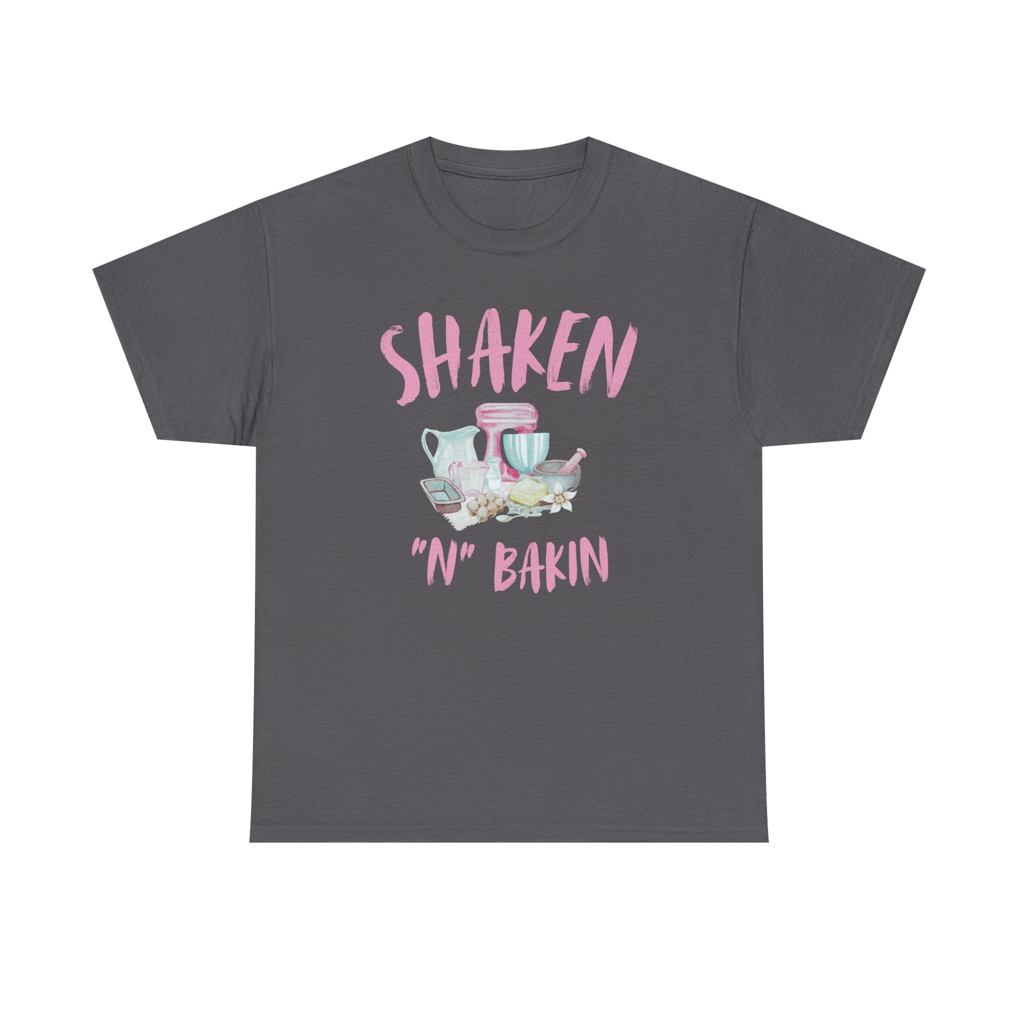 Shaken 'N' Bakin Tee — Cute Pastel Mixer Baking Shirt for Bakers