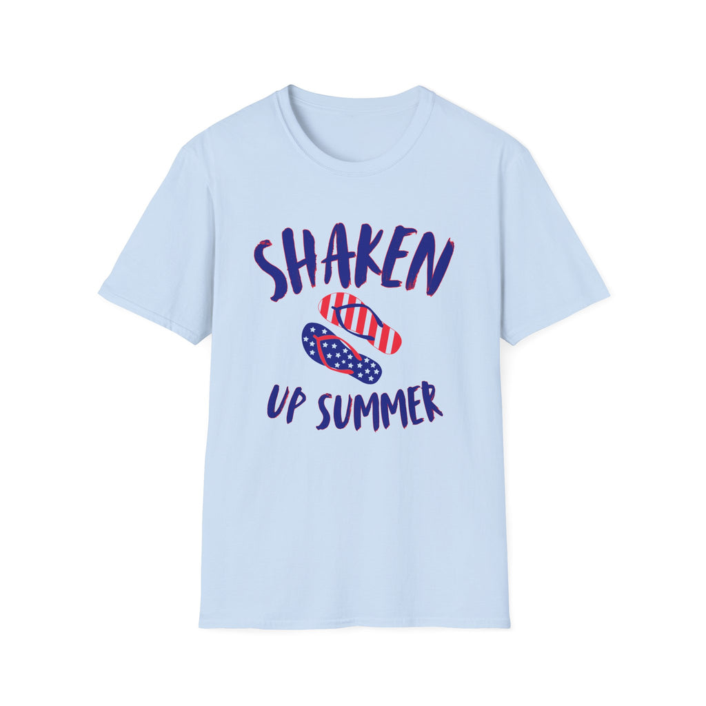 4th of July Flip Flop T-Shirt — Patriotic Independence Day Tee