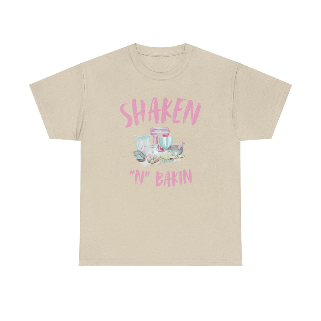 Shaken 'N' Bakin Tee — Cute Pastel Mixer Baking Shirt for Bakers