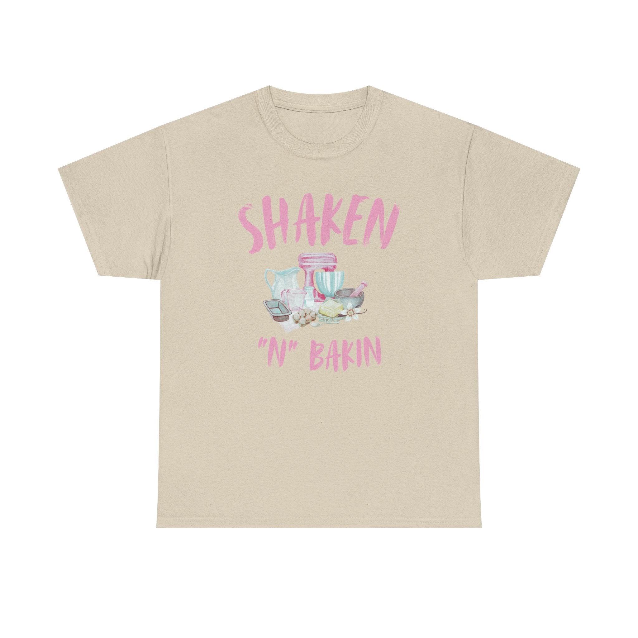 Shaken 'N' Bakin Tee — Cute Pastel Mixer Baking Shirt for Bakers