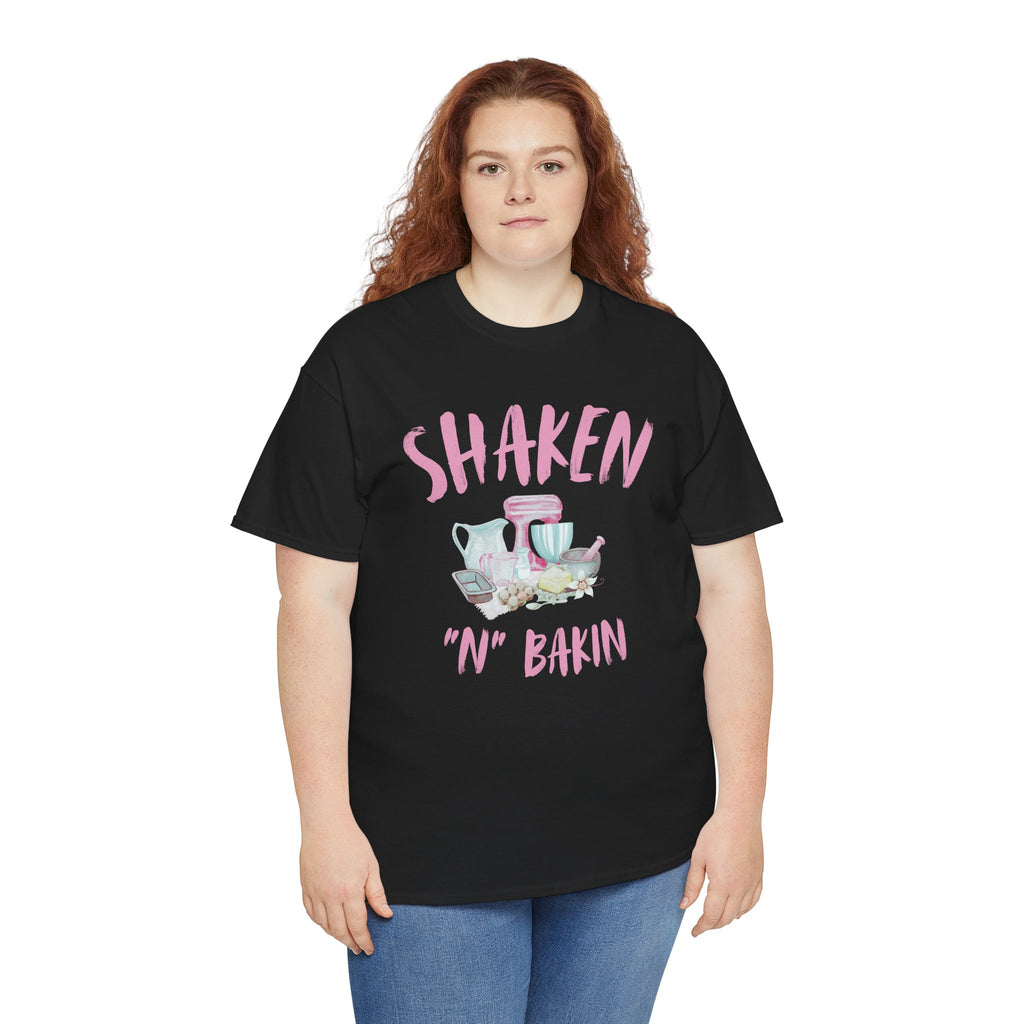 Shaken 'N' Bakin Tee — Cute Pastel Mixer Baking Shirt for Bakers