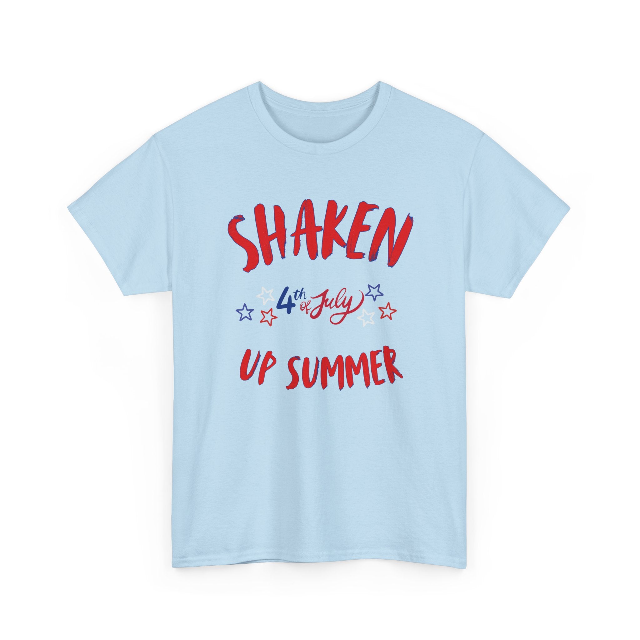 Shaken Up Summer 4th of July Tee — Patriotic Independence Day T-Shirt
