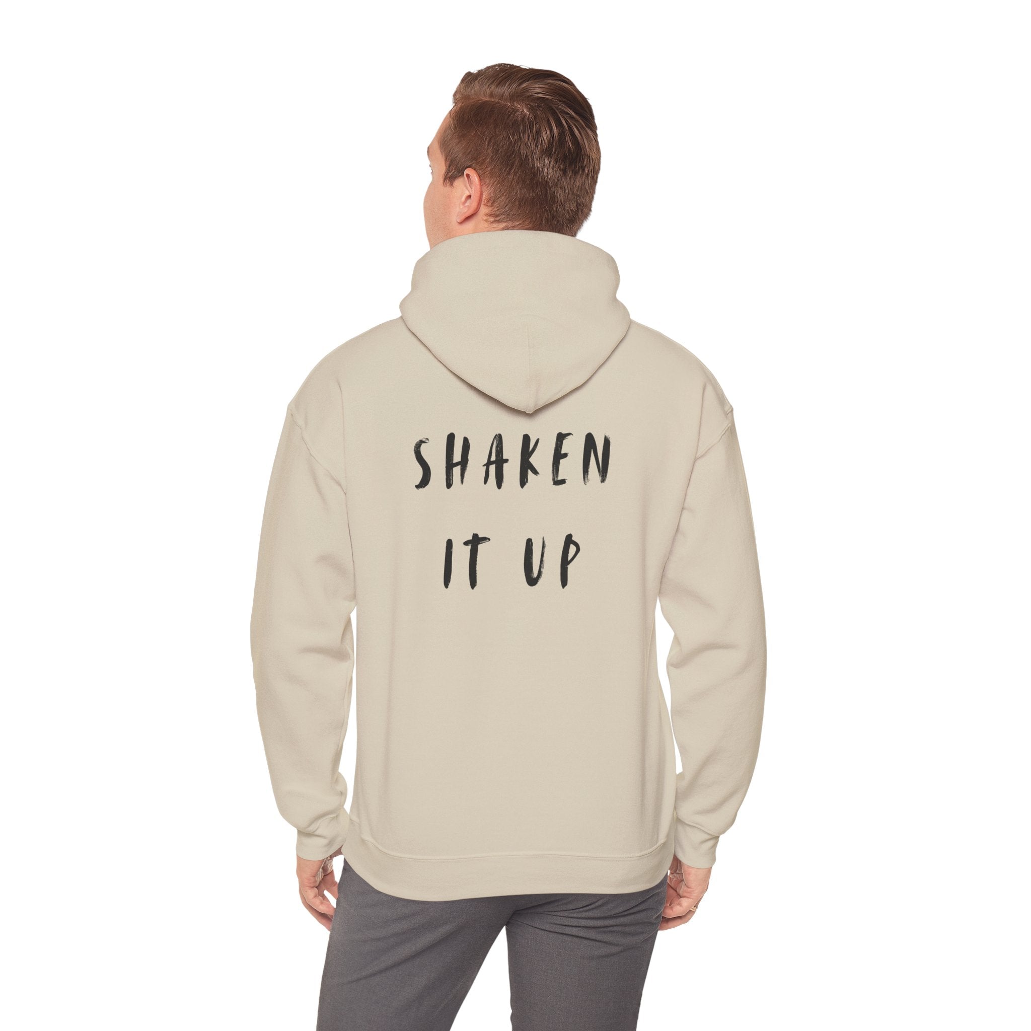 Shaken It Up Hoodie — Fun Cocktail-Theme Hooded Sweatshirt