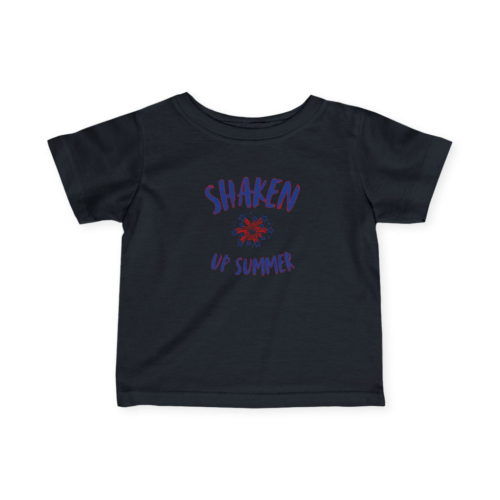 Infant Tee — “Shaken Up Summer” Cute Baby Graphic T-Shirt
