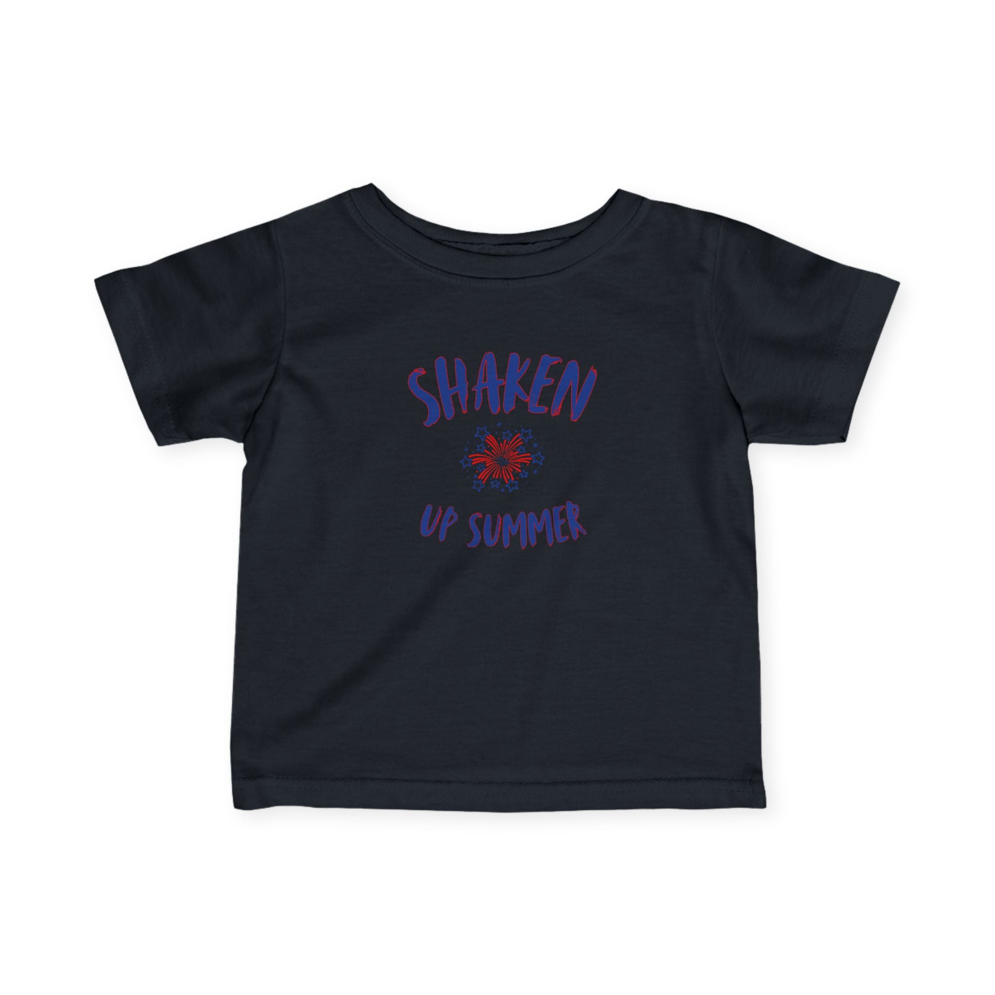 Infant Tee — “Shaken Up Summer” Cute Baby Graphic T-Shirt
