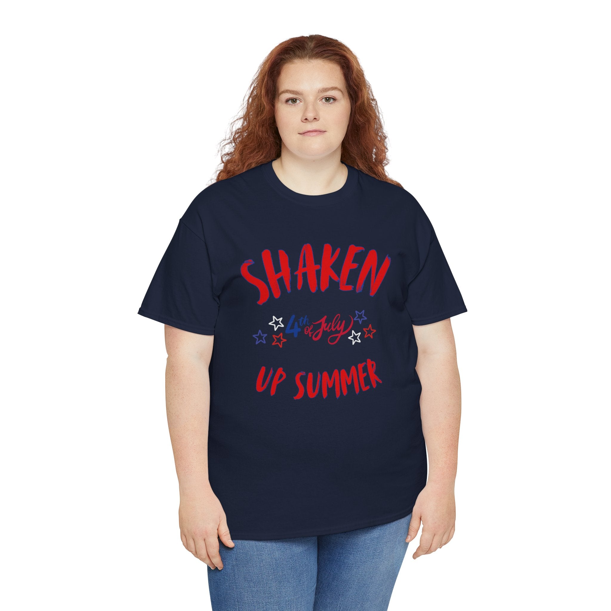 Shaken Up Summer 4th of July Tee — Patriotic Independence Day T-Shirt