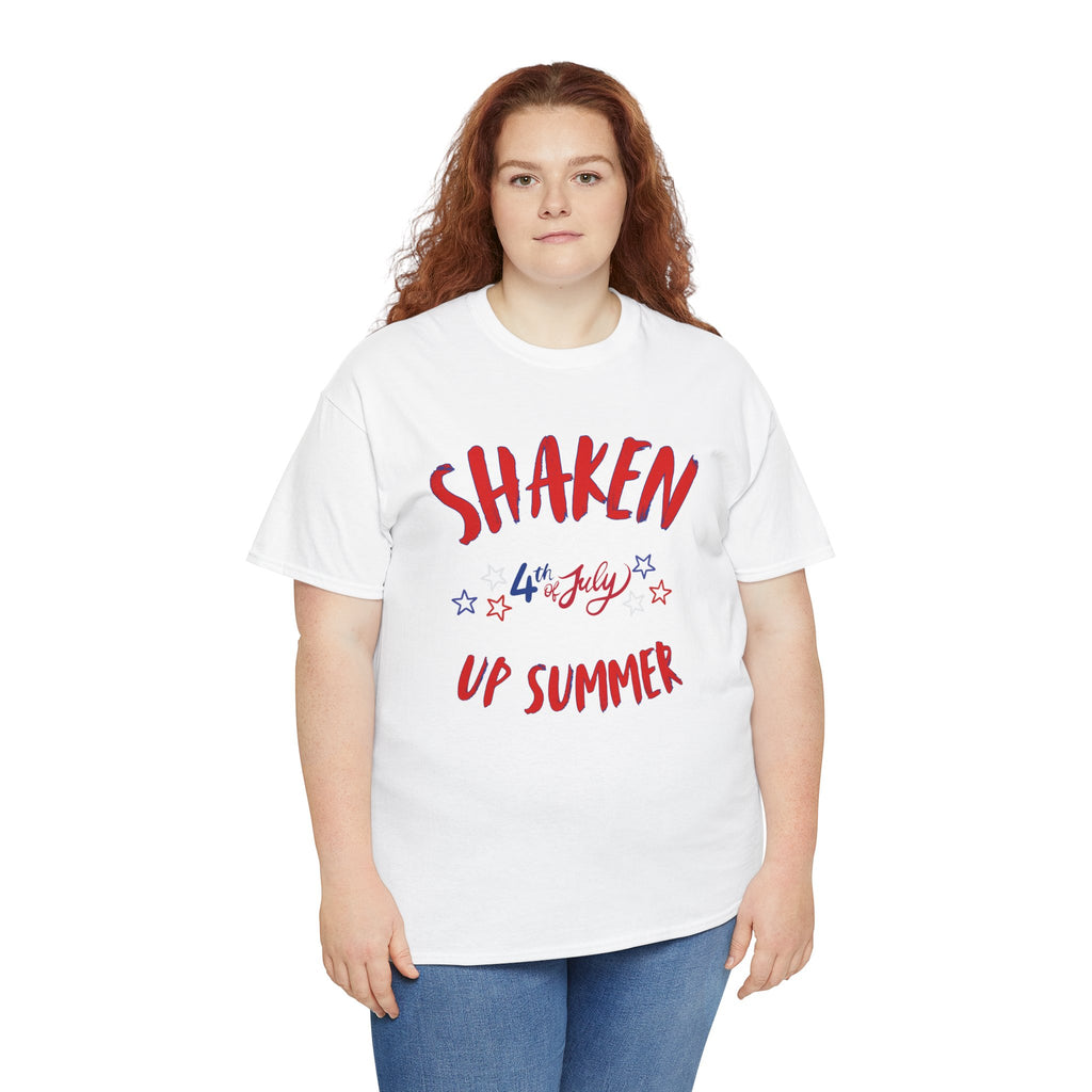 Shaken Up Summer 4th of July Tee — Patriotic Independence Day T-Shirt