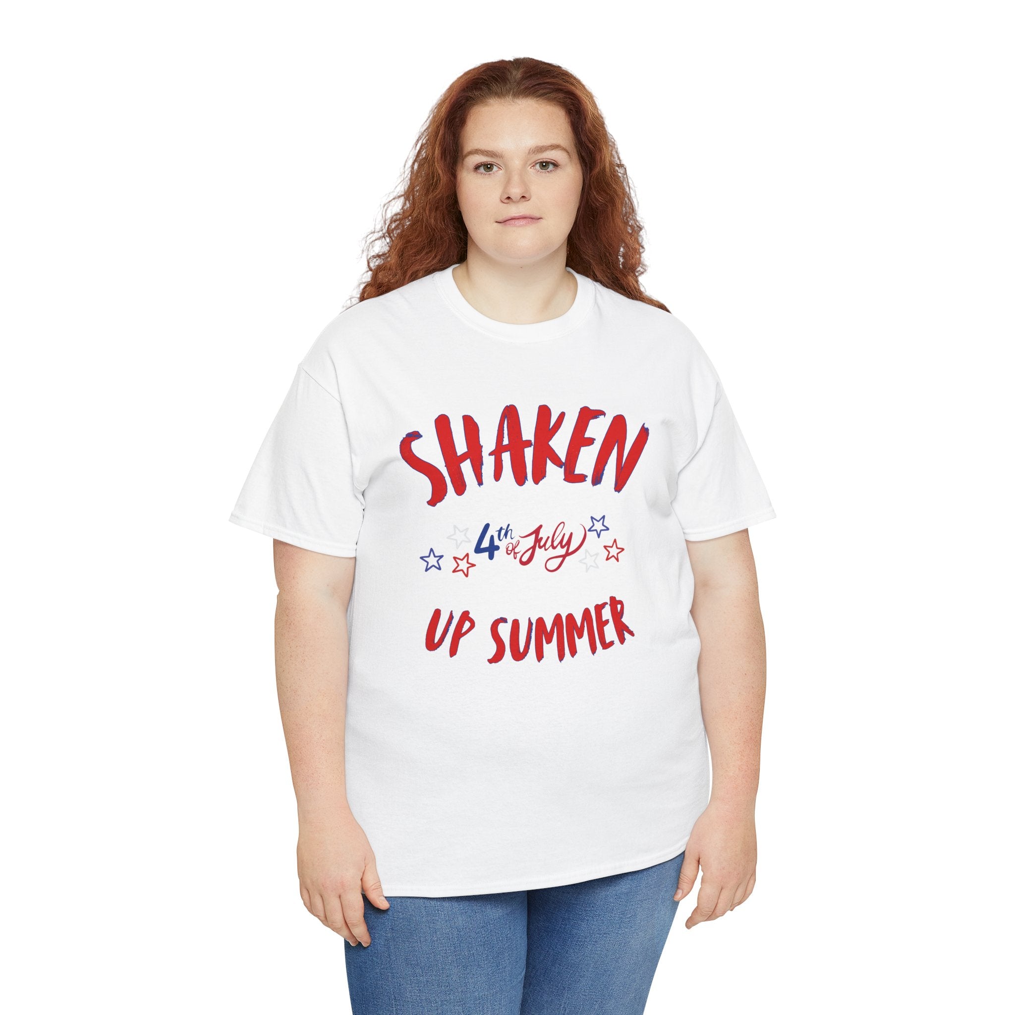 Shaken Up Summer 4th of July Tee — Patriotic Independence Day T-Shirt