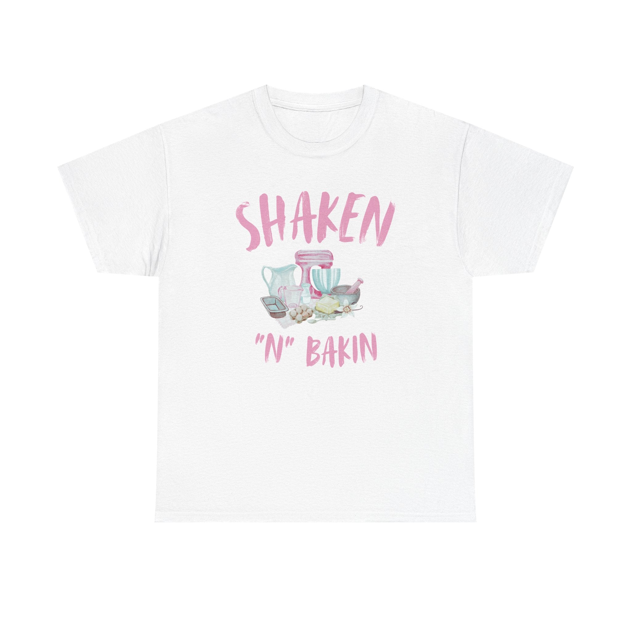 Shaken 'N' Bakin Tee — Cute Pastel Mixer Baking Shirt for Bakers