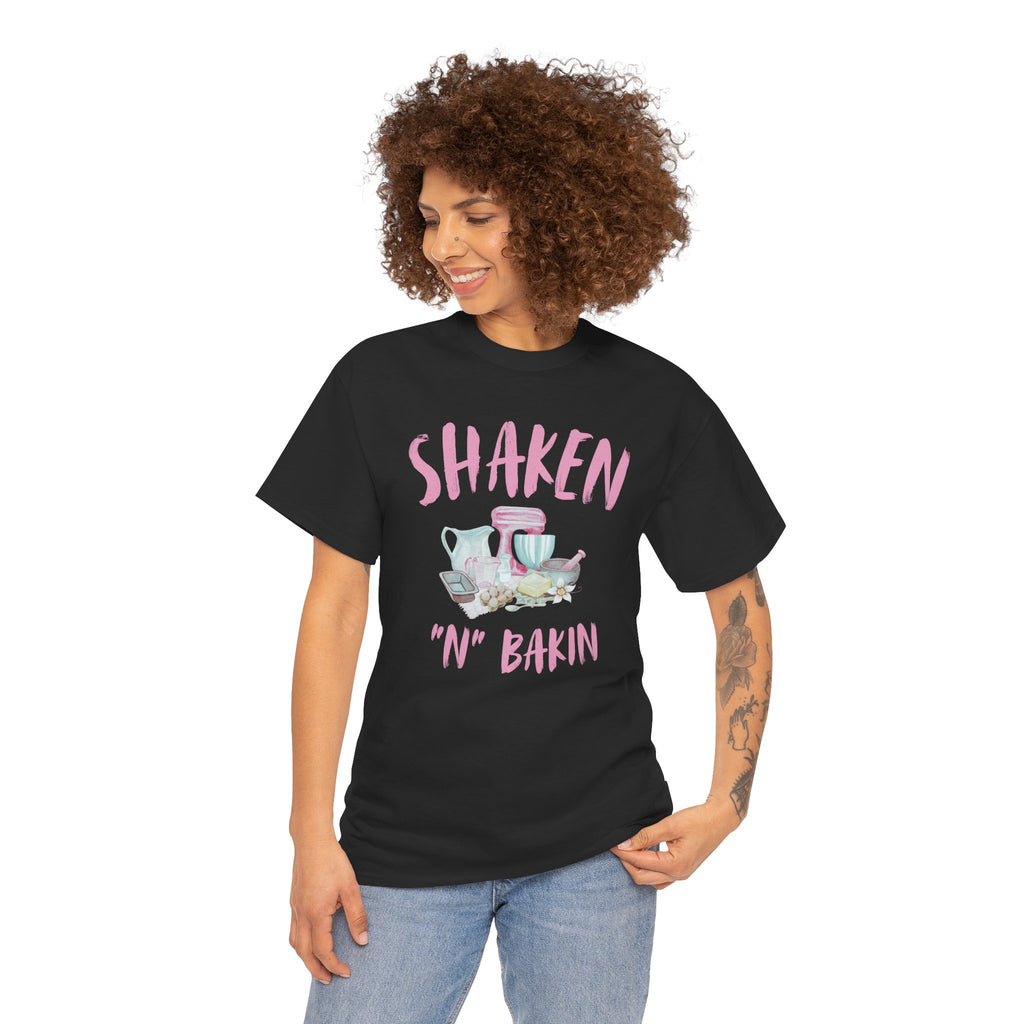 Shaken 'N' Bakin Tee — Cute Pastel Mixer Baking Shirt for Bakers