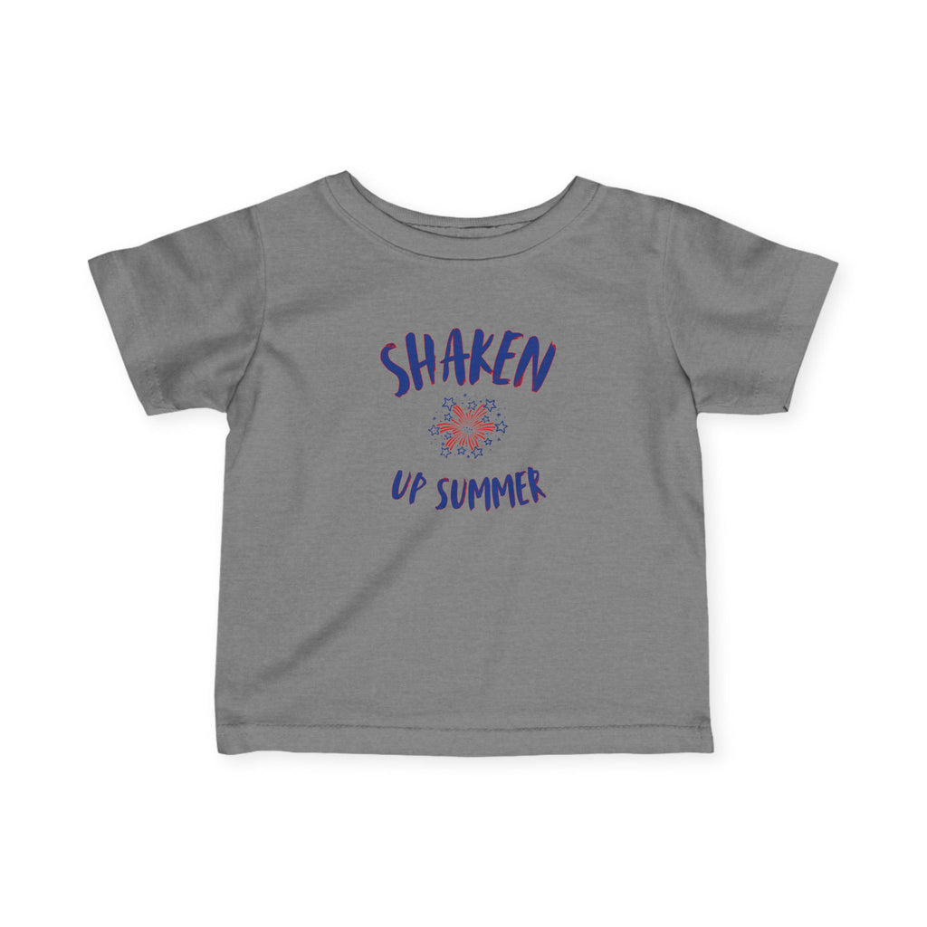 Infant Tee — “Shaken Up Summer” Cute Baby Graphic T-Shirt