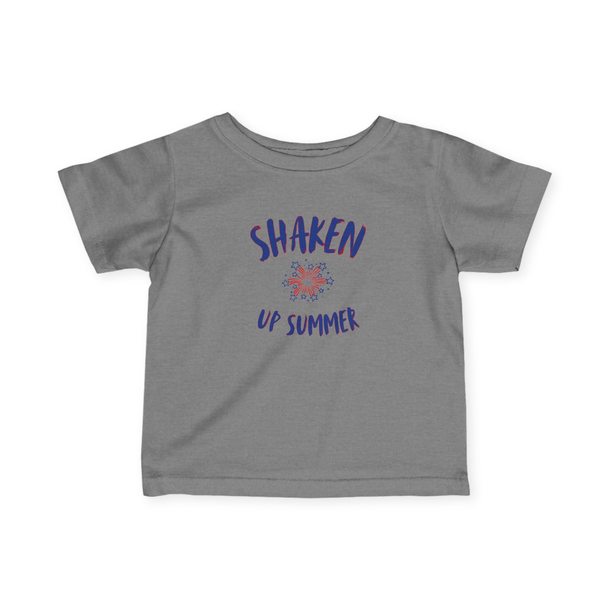 Infant Tee — “Shaken Up Summer” Cute Baby Graphic T-Shirt