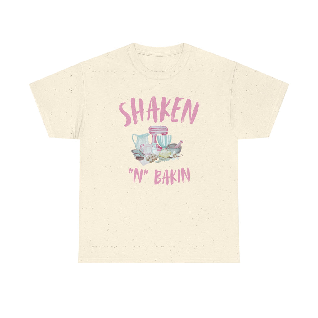 Shaken 'N' Bakin Tee — Cute Pastel Mixer Baking Shirt for Bakers