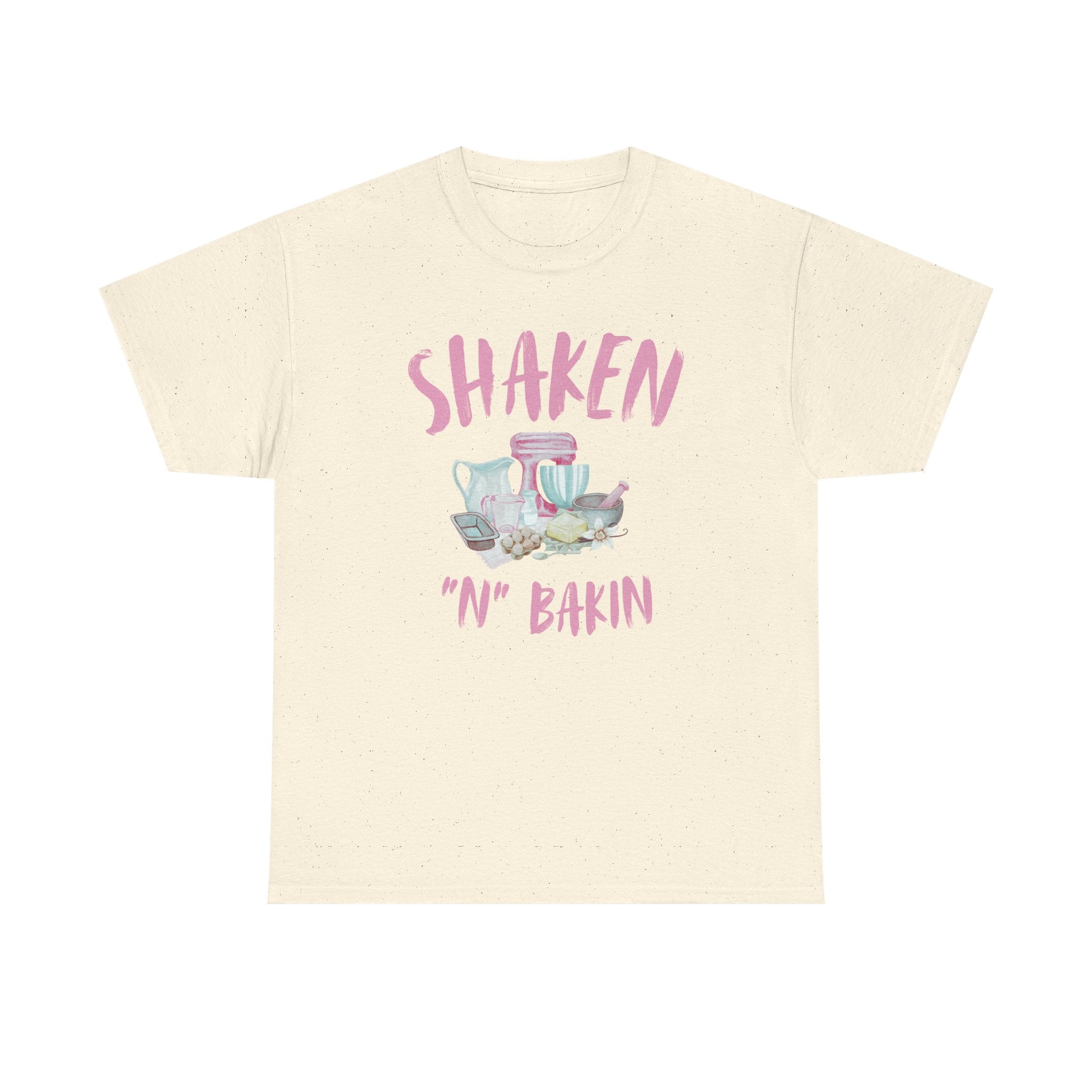 Shaken 'N' Bakin Tee — Cute Pastel Mixer Baking Shirt for Bakers