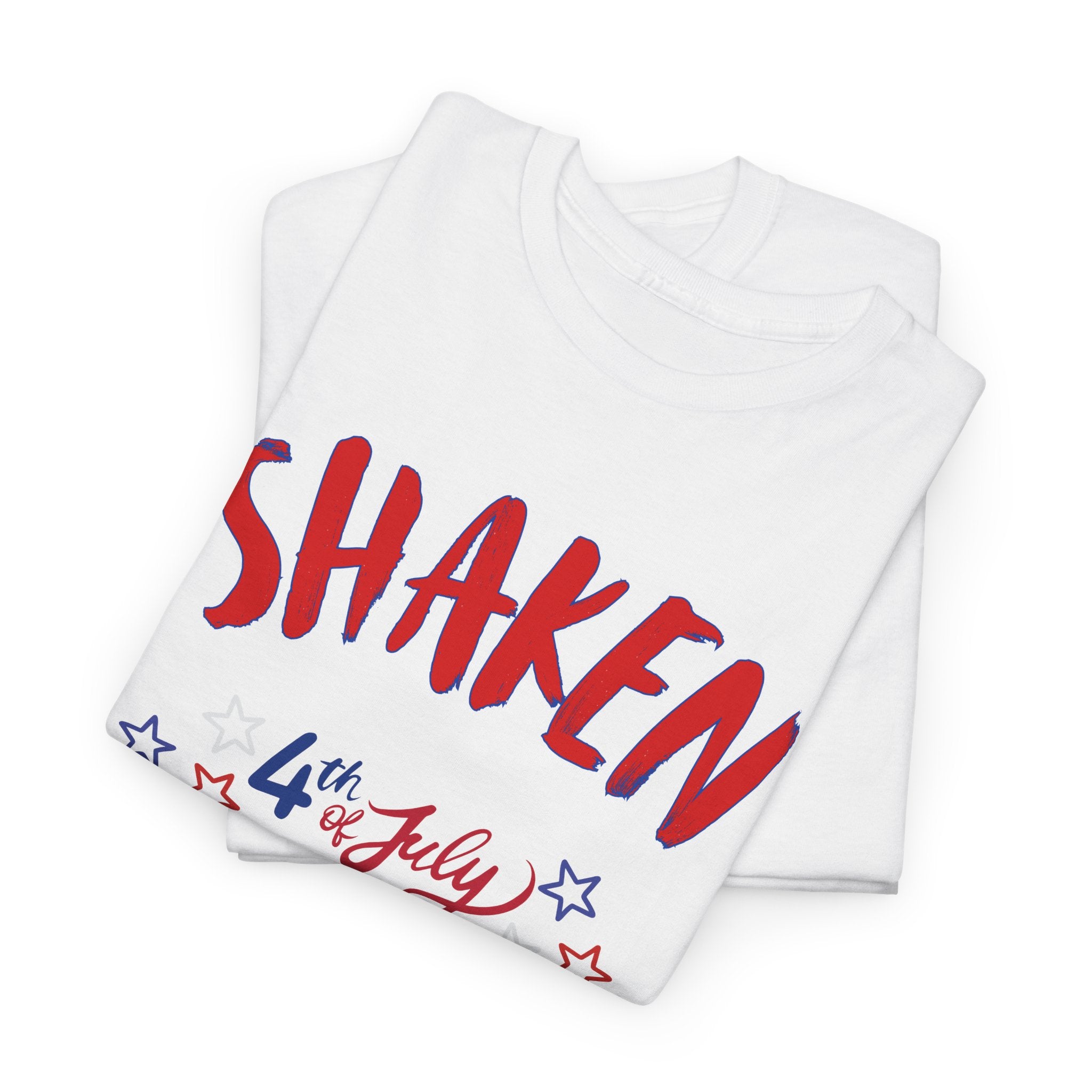 Shaken Up Summer 4th of July Tee — Patriotic Independence Day T-Shirt