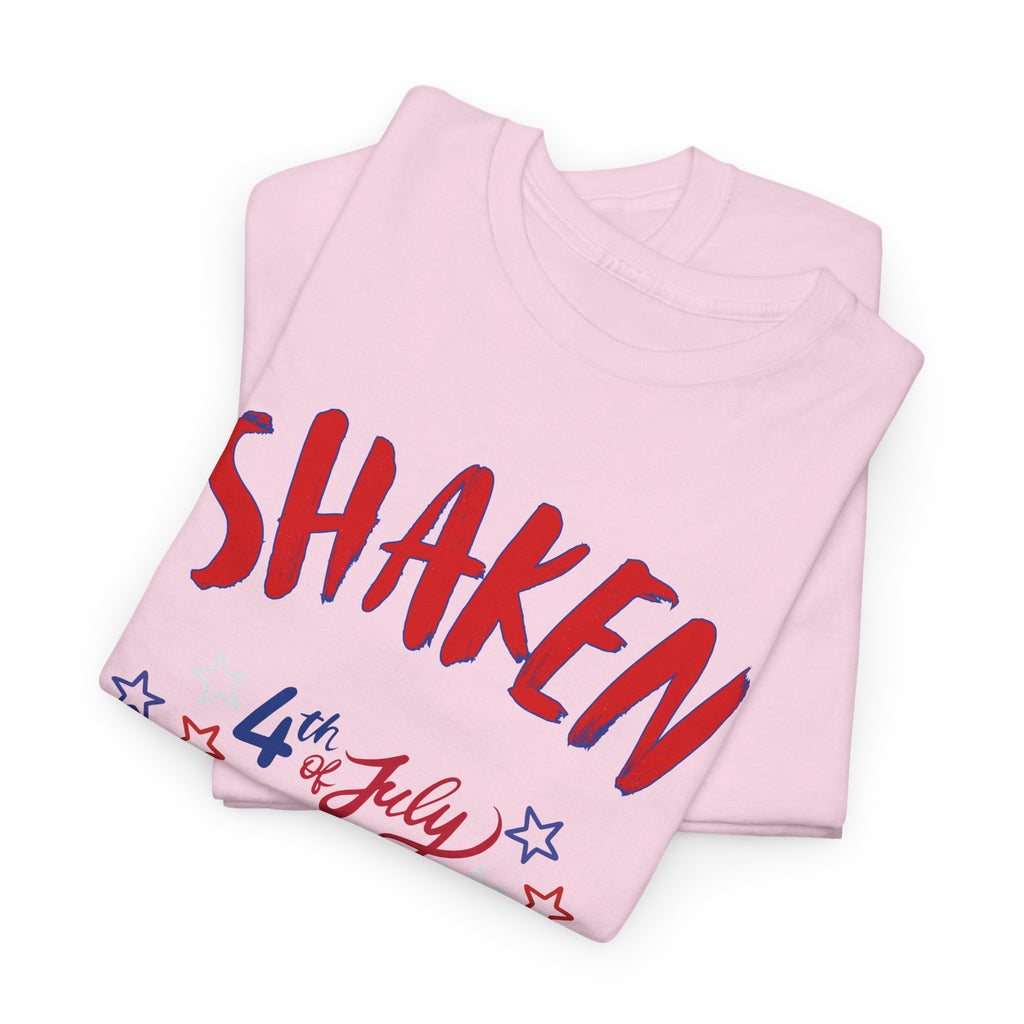 Shaken Up Summer 4th of July Tee — Patriotic Independence Day T-Shirt