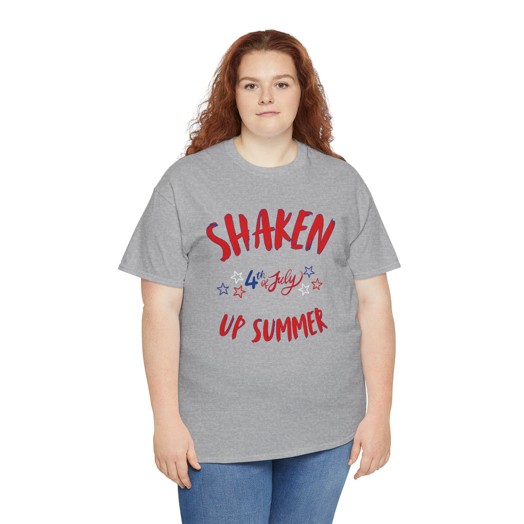 Shaken Up Summer 4th of July Tee — Patriotic Independence Day T-Shirt