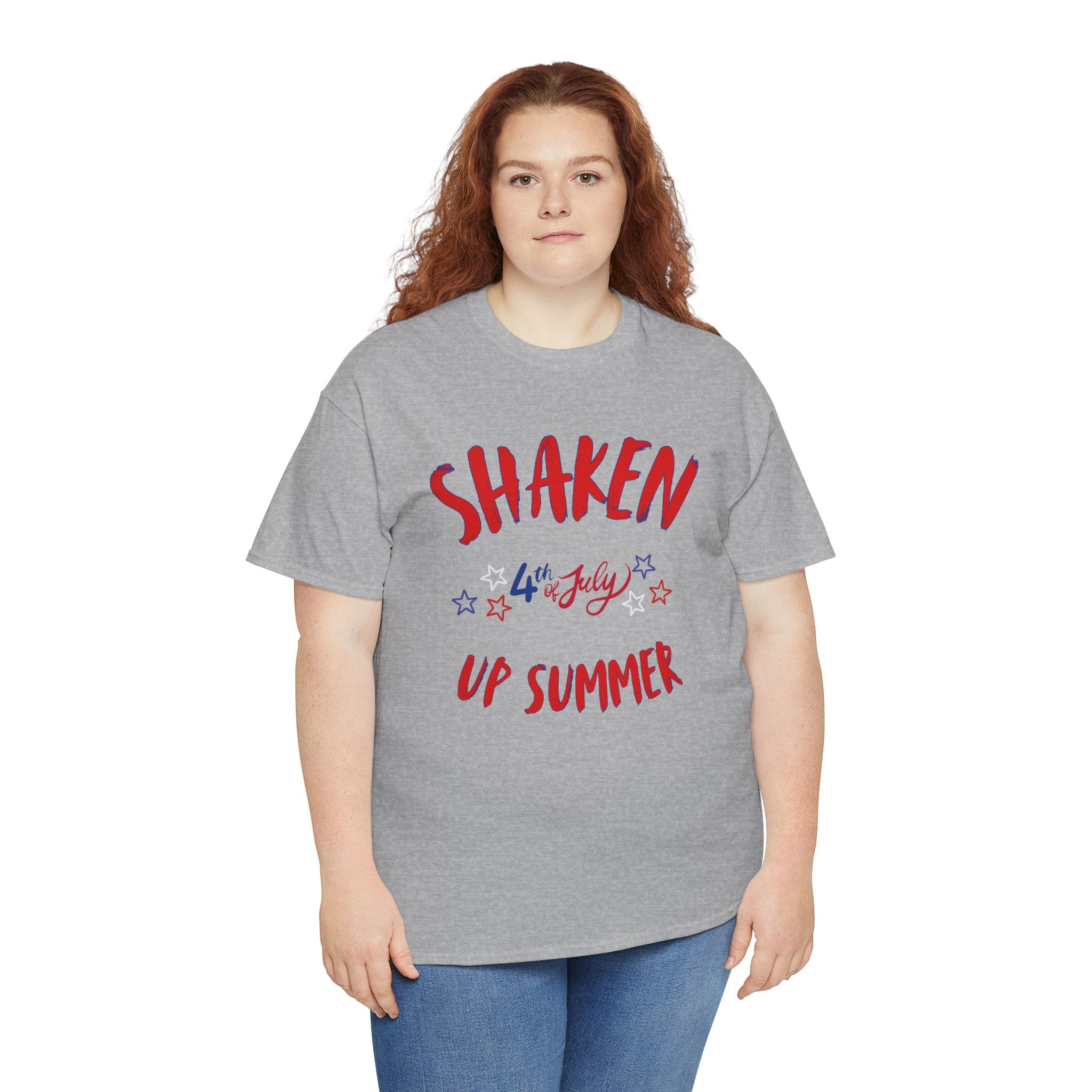 Shaken Up Summer 4th of July Tee — Patriotic Independence Day T-Shirt