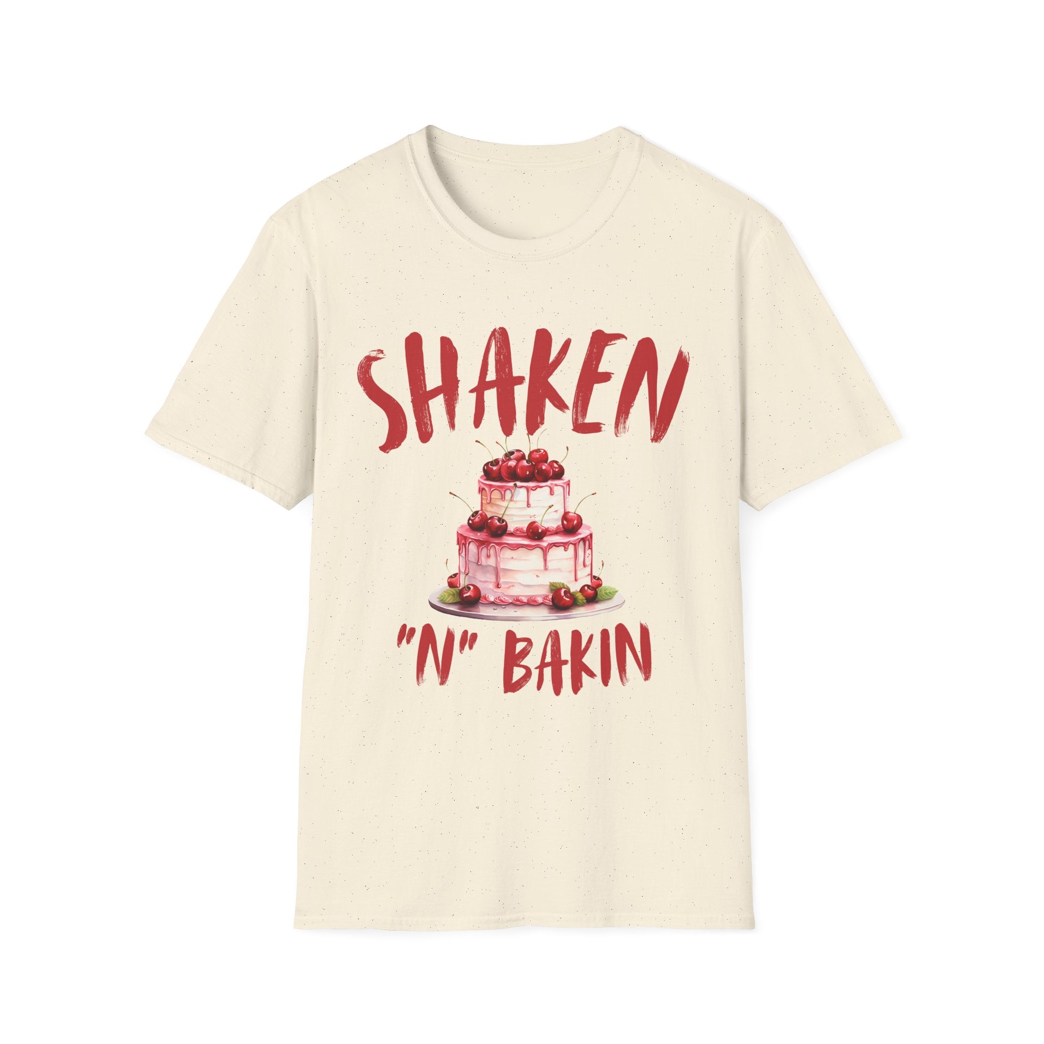 Shanken N Bakin Cake T-Shirt — Fun Baking Party Tee