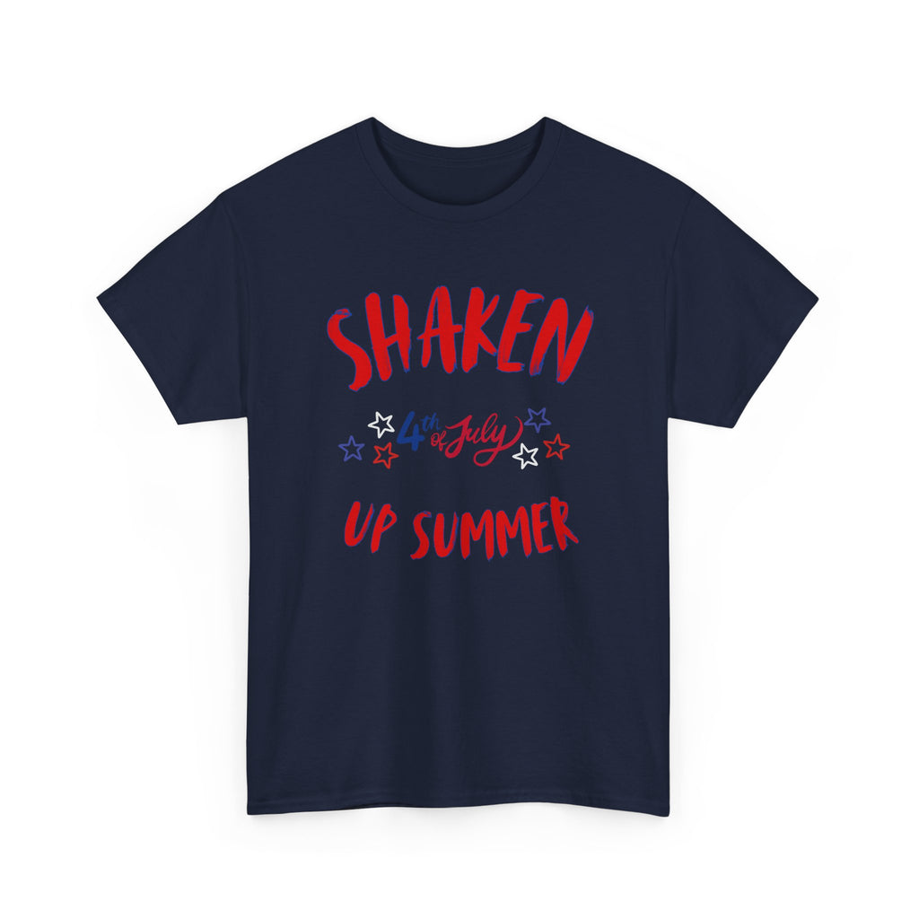 Shaken Up Summer 4th of July Tee — Patriotic Independence Day T-Shirt