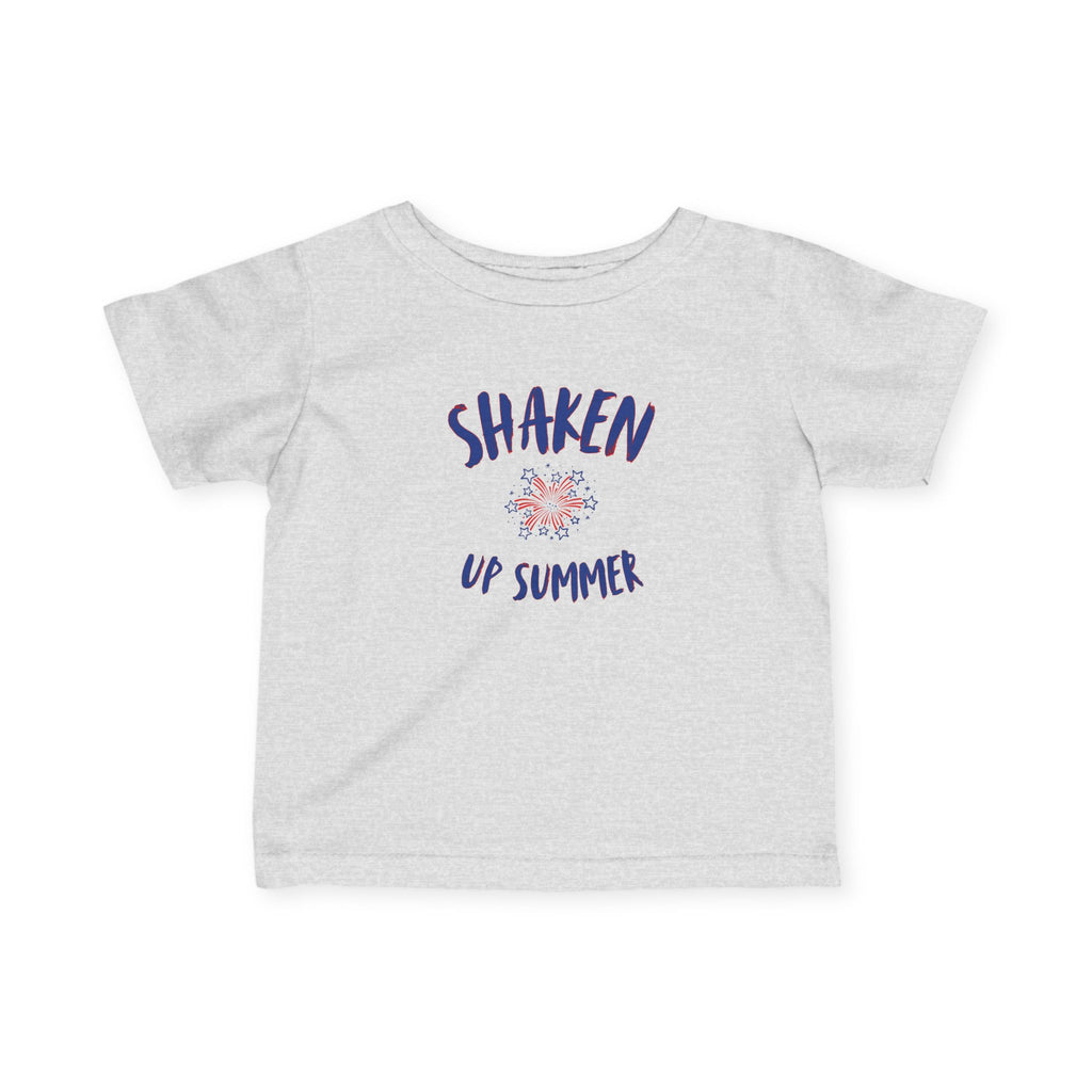 Infant Tee — “Shaken Up Summer” Cute Baby Graphic T-Shirt