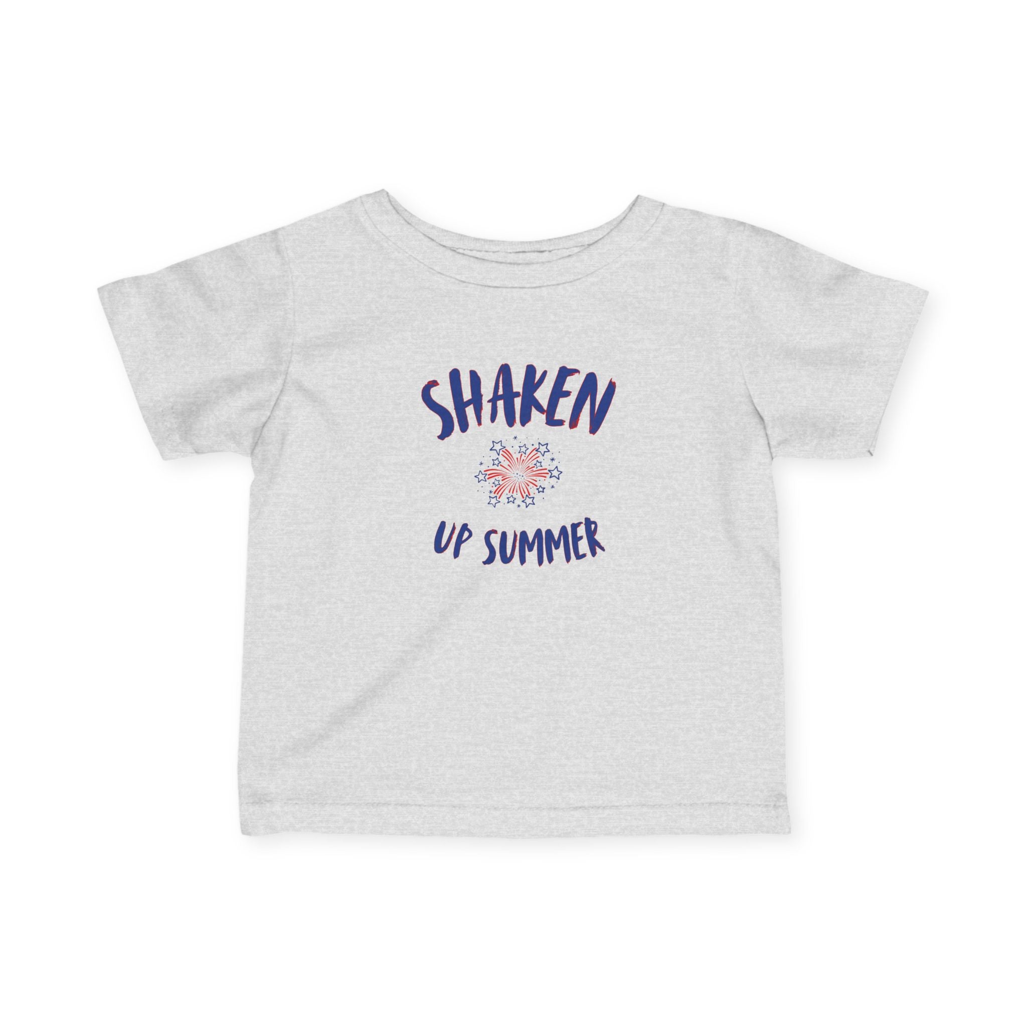 Infant Tee — “Shaken Up Summer” Cute Baby Graphic T-Shirt