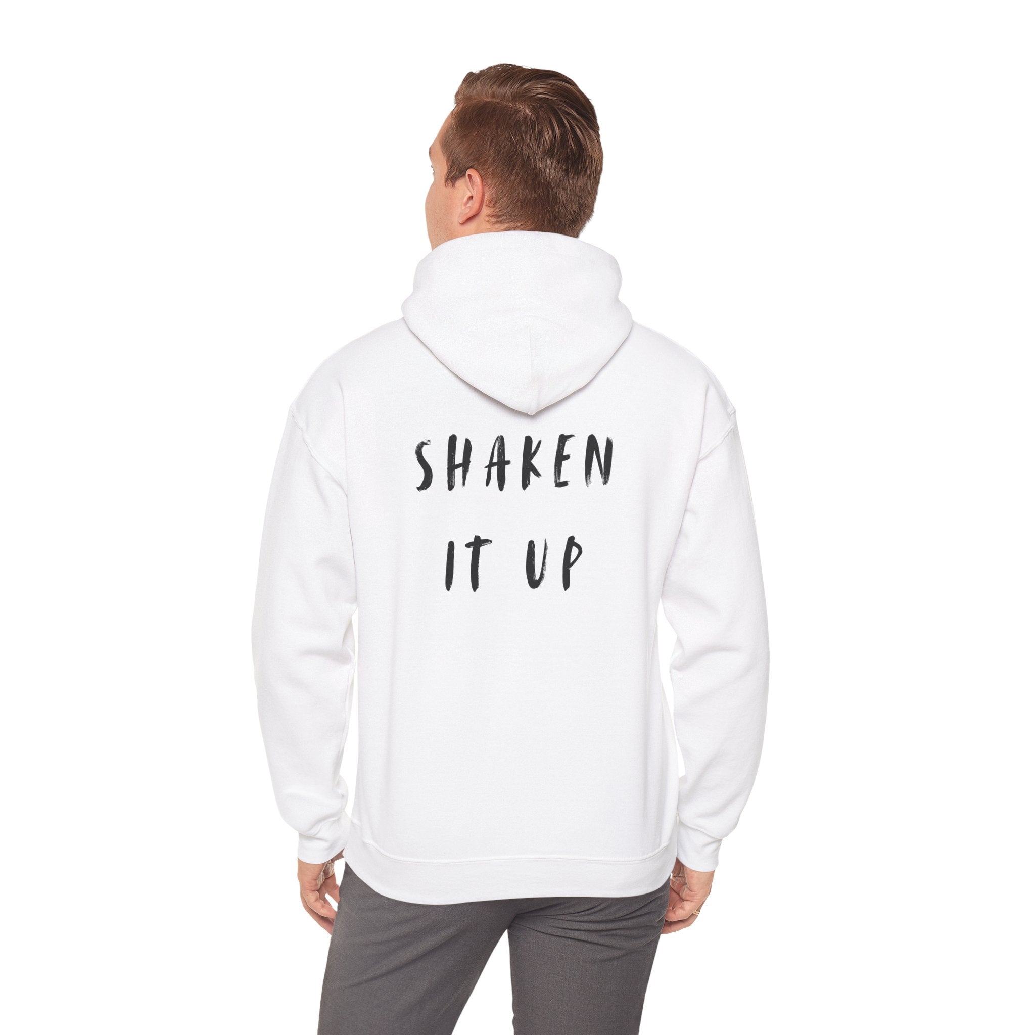 Shaken It Up Hoodie — Fun Cocktail-Theme Hooded Sweatshirt
