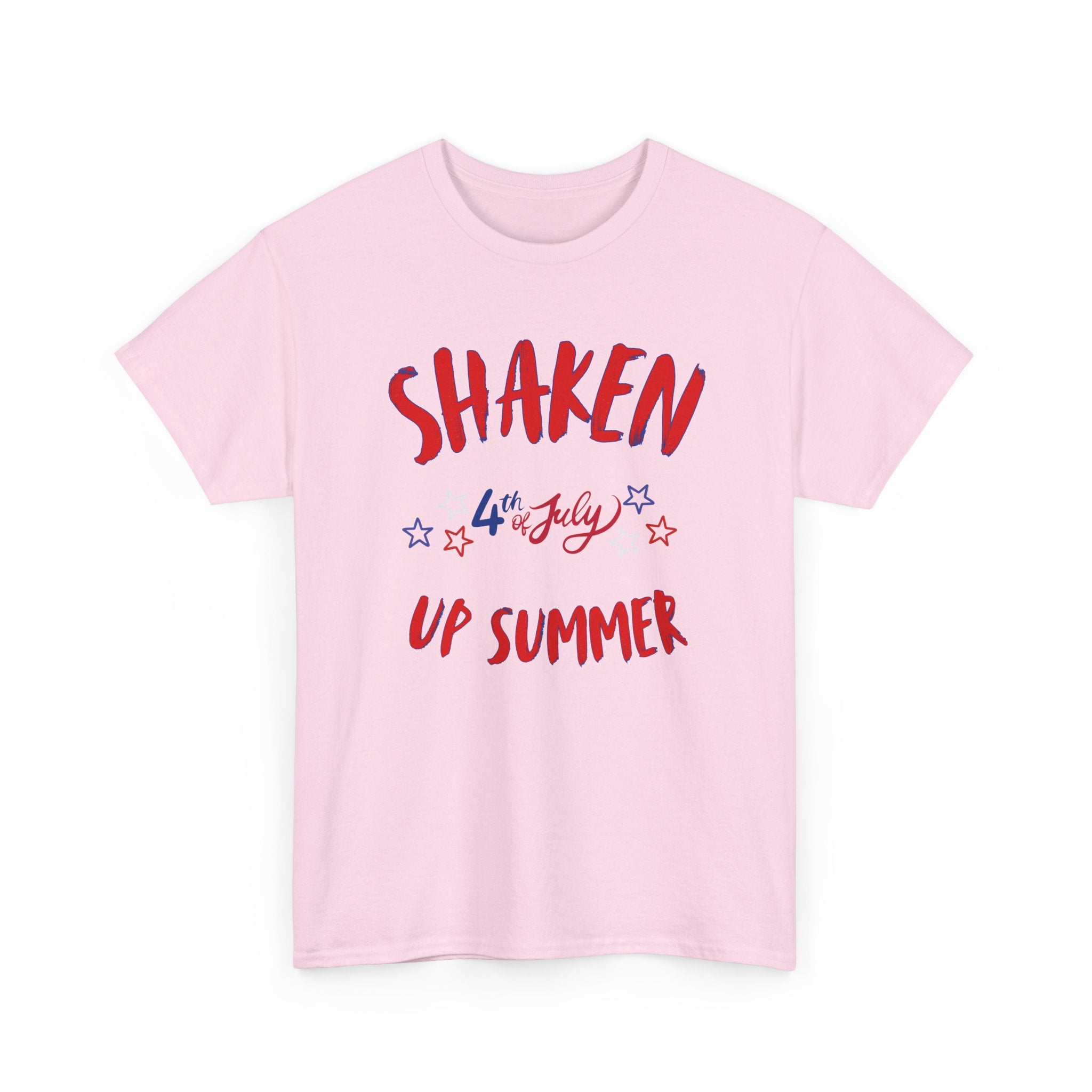 Shaken Up Summer 4th of July Tee — Patriotic Independence Day T-Shirt