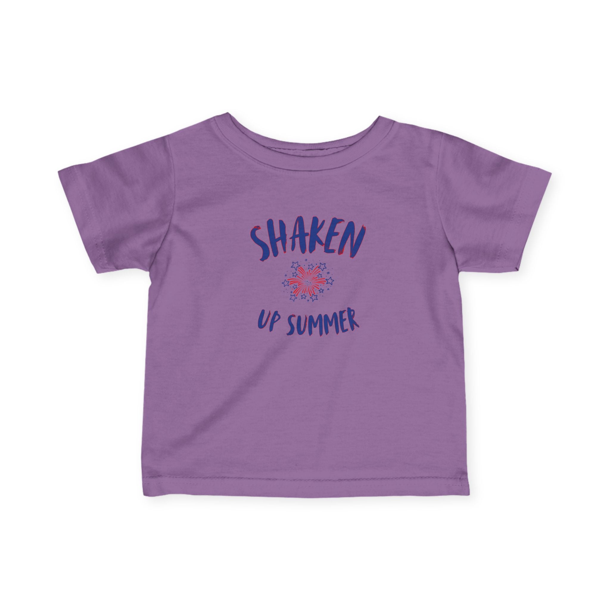 Infant Tee — “Shaken Up Summer” Cute Baby Graphic T-Shirt