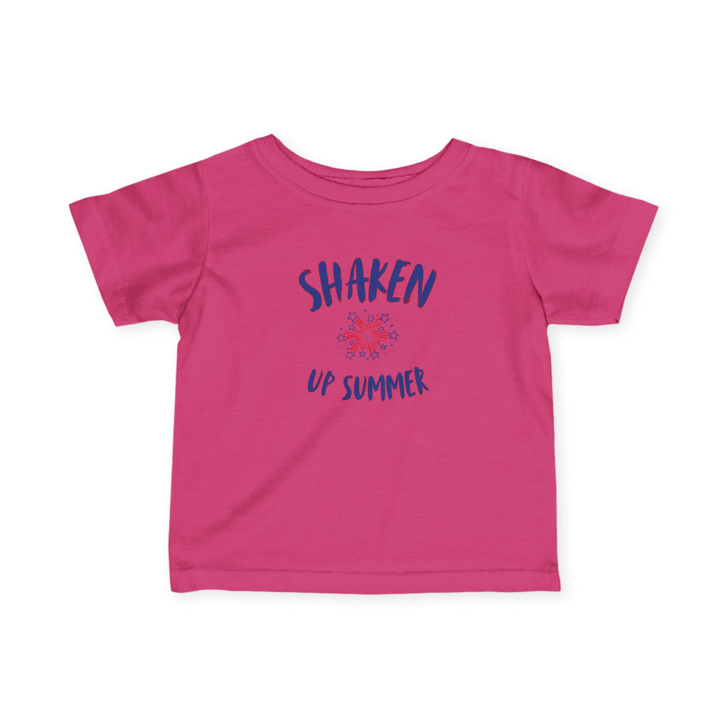 Infant Tee — “Shaken Up Summer” Cute Baby Graphic T-Shirt