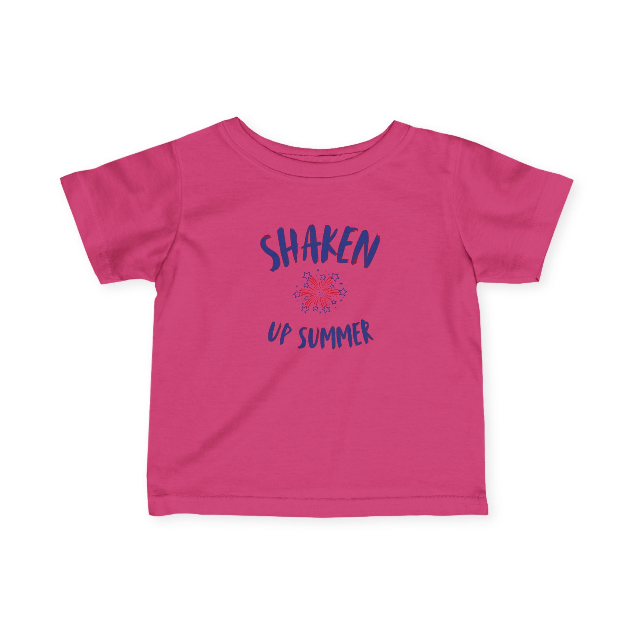 Infant Tee — “Shaken Up Summer” Cute Baby Graphic T-Shirt