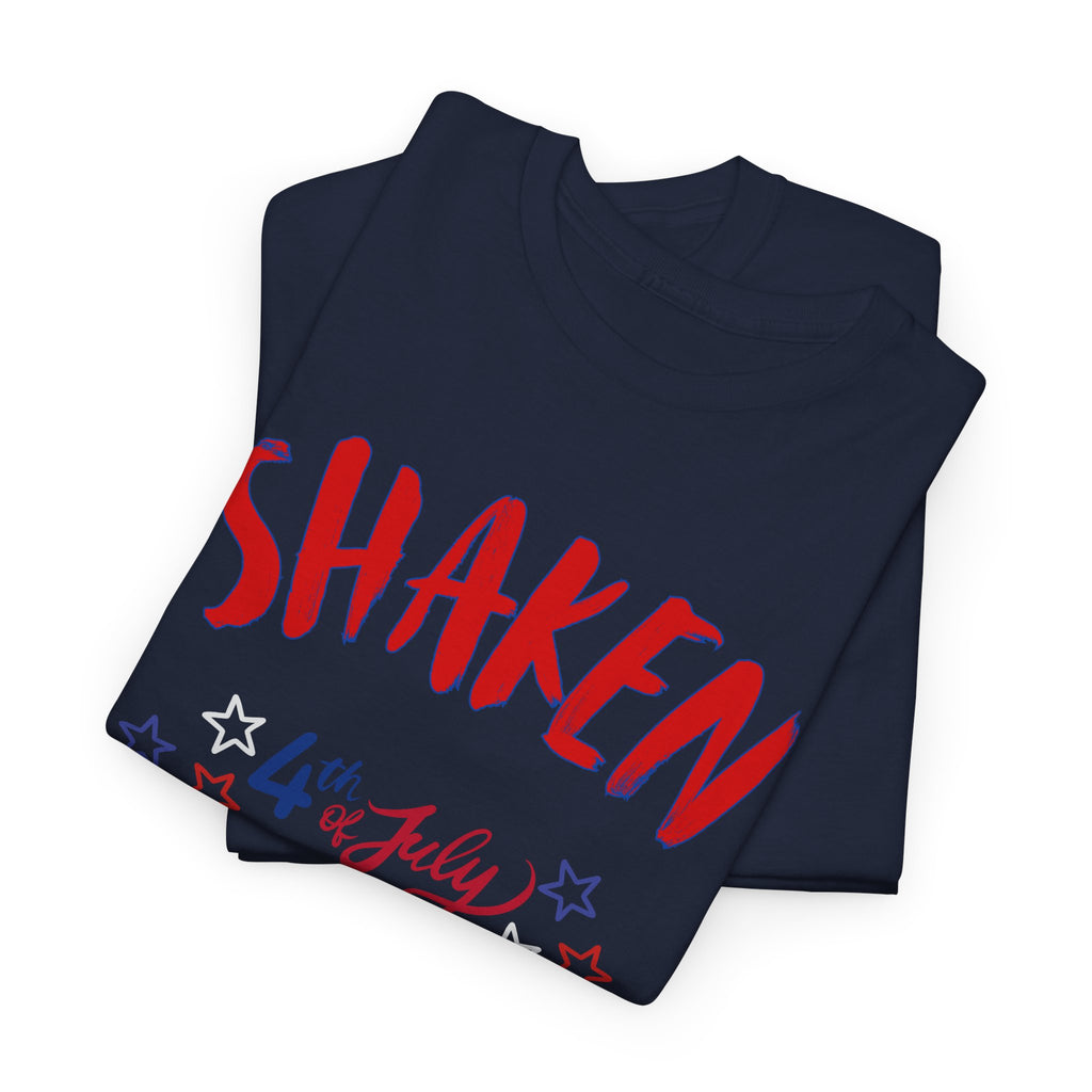 Shaken Up Summer 4th of July Tee — Patriotic Independence Day T-Shirt