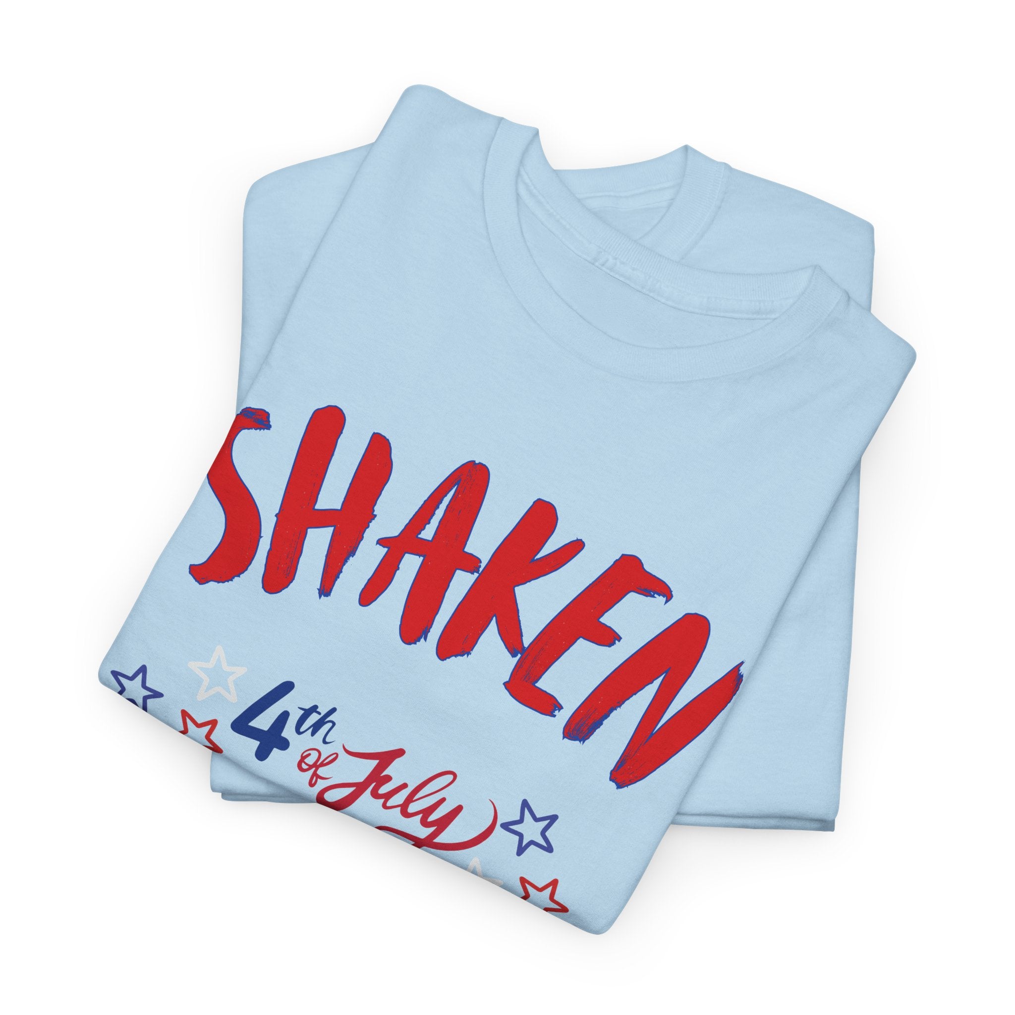 Shaken Up Summer 4th of July Tee — Patriotic Independence Day T-Shirt