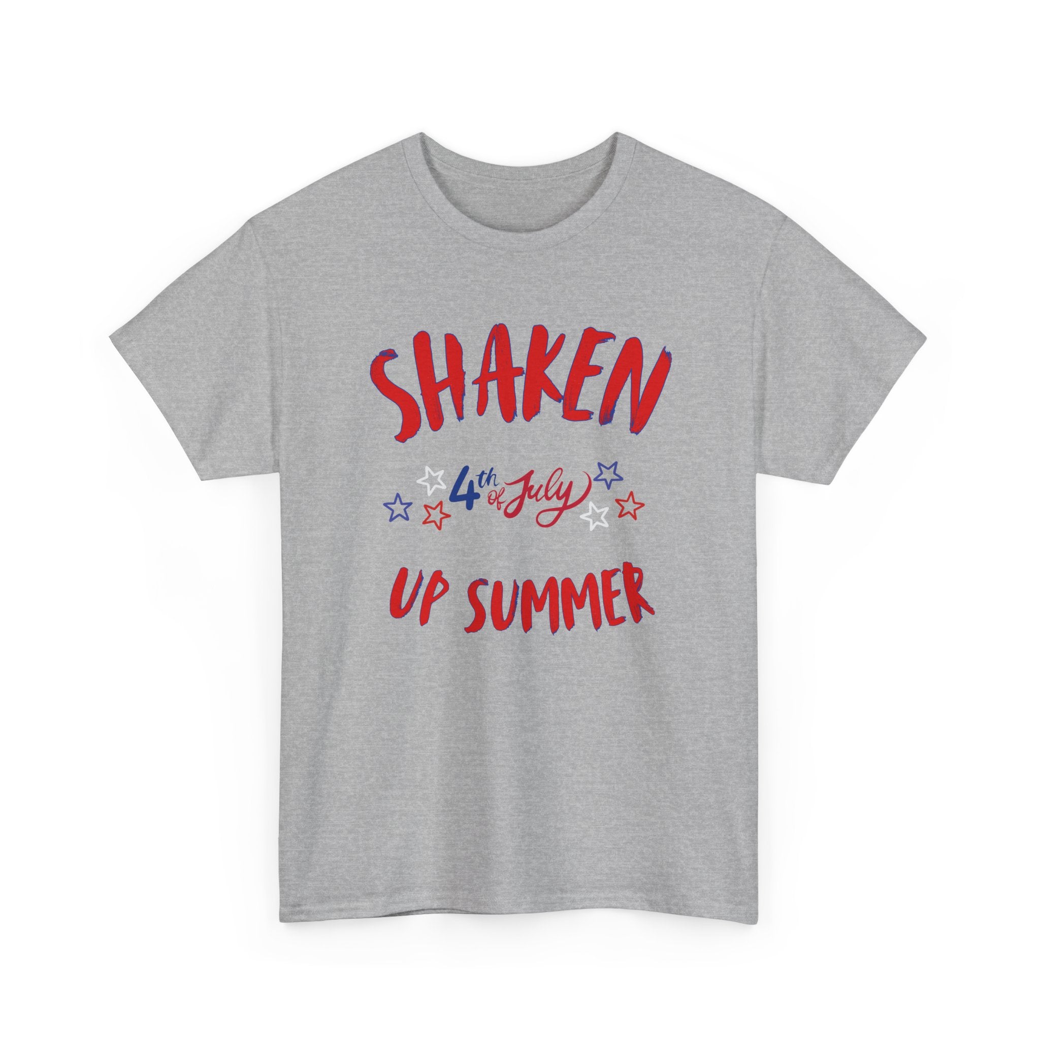 Shaken Up Summer 4th of July Tee — Patriotic Independence Day T-Shirt