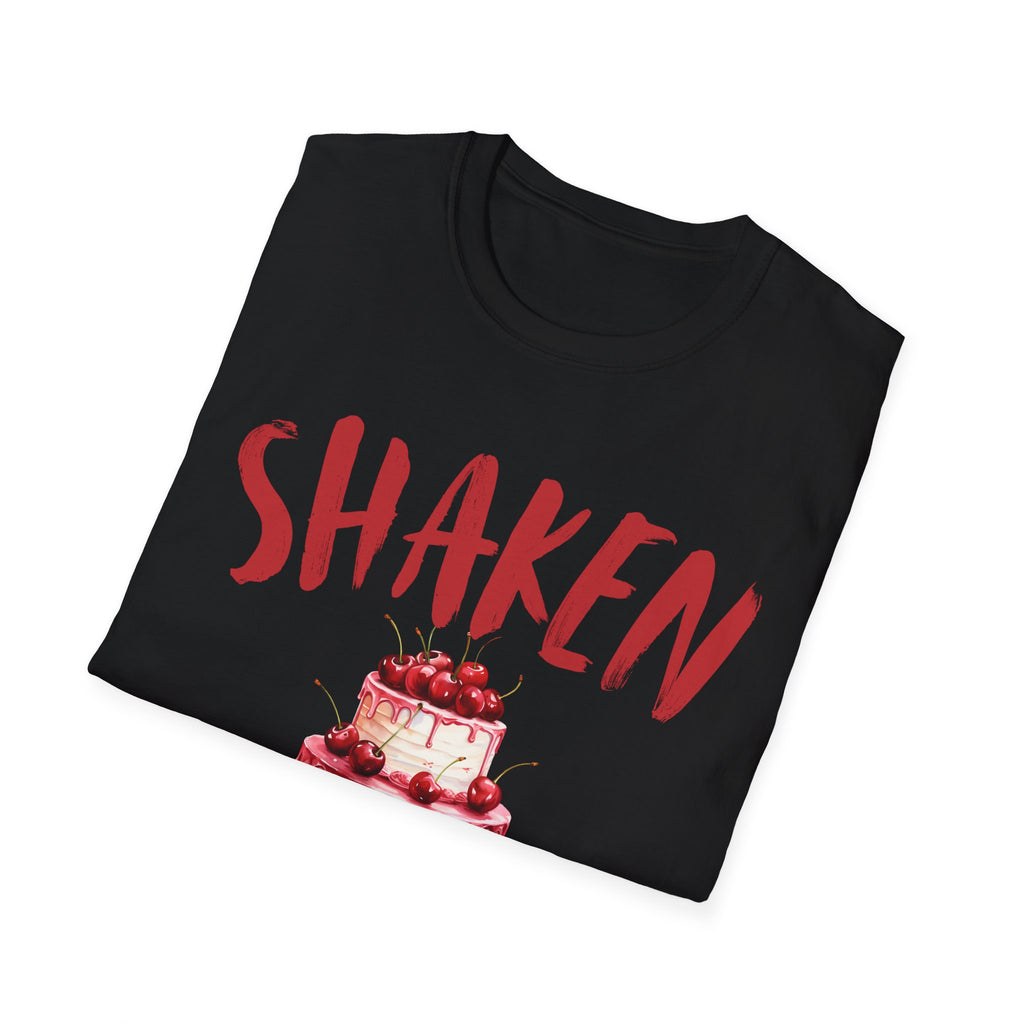 Shanken N Bakin Cake T-Shirt — Fun Baking Party Tee