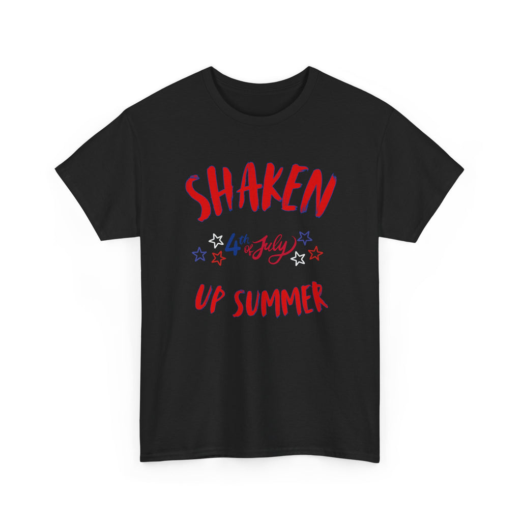 Shaken Up Summer 4th of July Tee — Patriotic Independence Day T-Shirt
