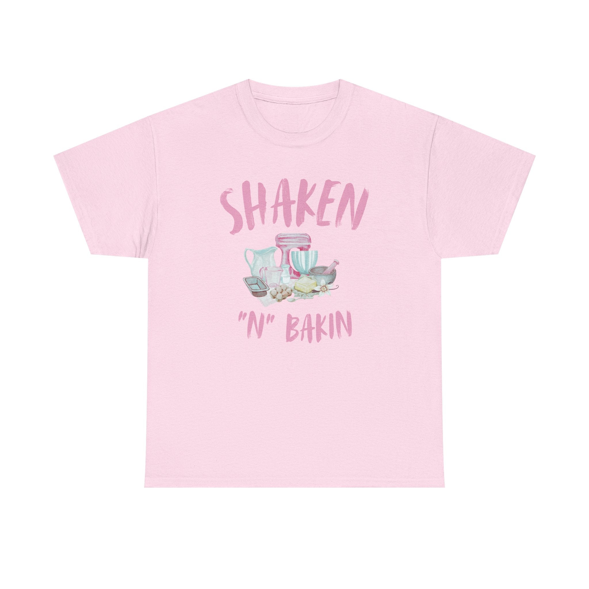 Shaken 'N' Bakin Tee — Cute Pastel Mixer Baking Shirt for Bakers