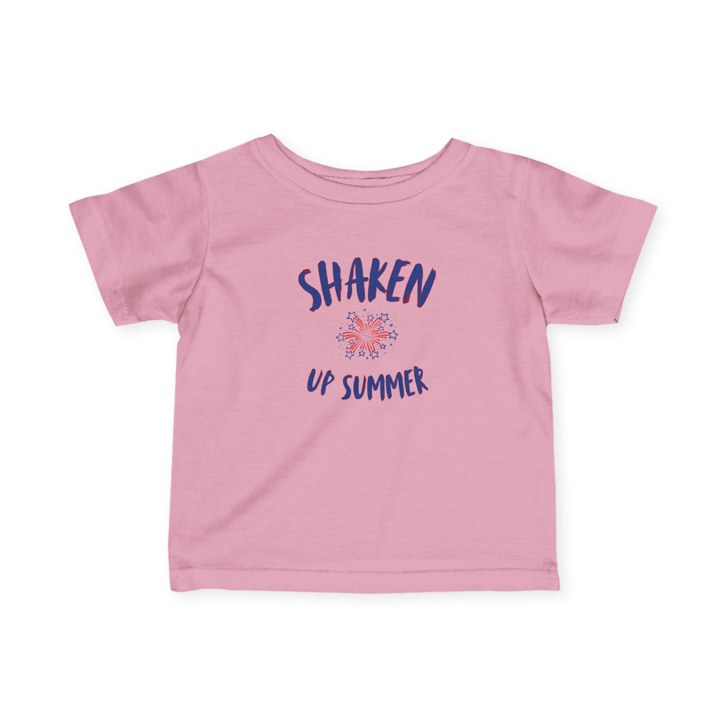 Infant Tee — “Shaken Up Summer” Cute Baby Graphic T-Shirt