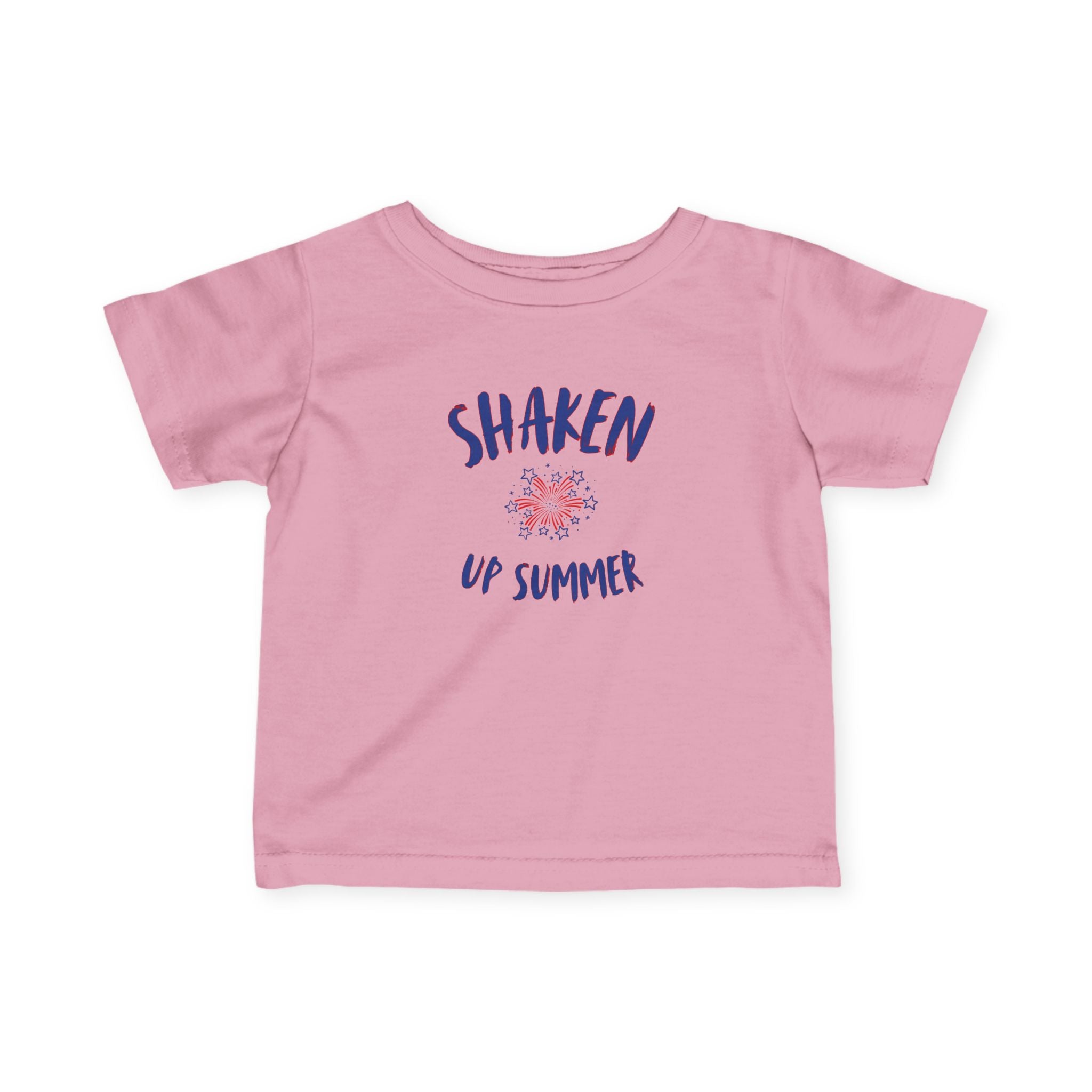 Infant Tee — “Shaken Up Summer” Cute Baby Graphic T-Shirt