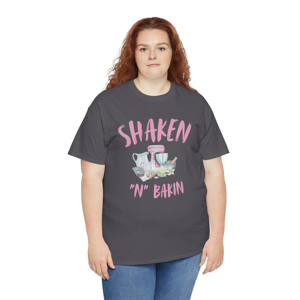 Shaken 'N' Bakin Tee — Cute Pastel Mixer Baking Shirt for Bakers