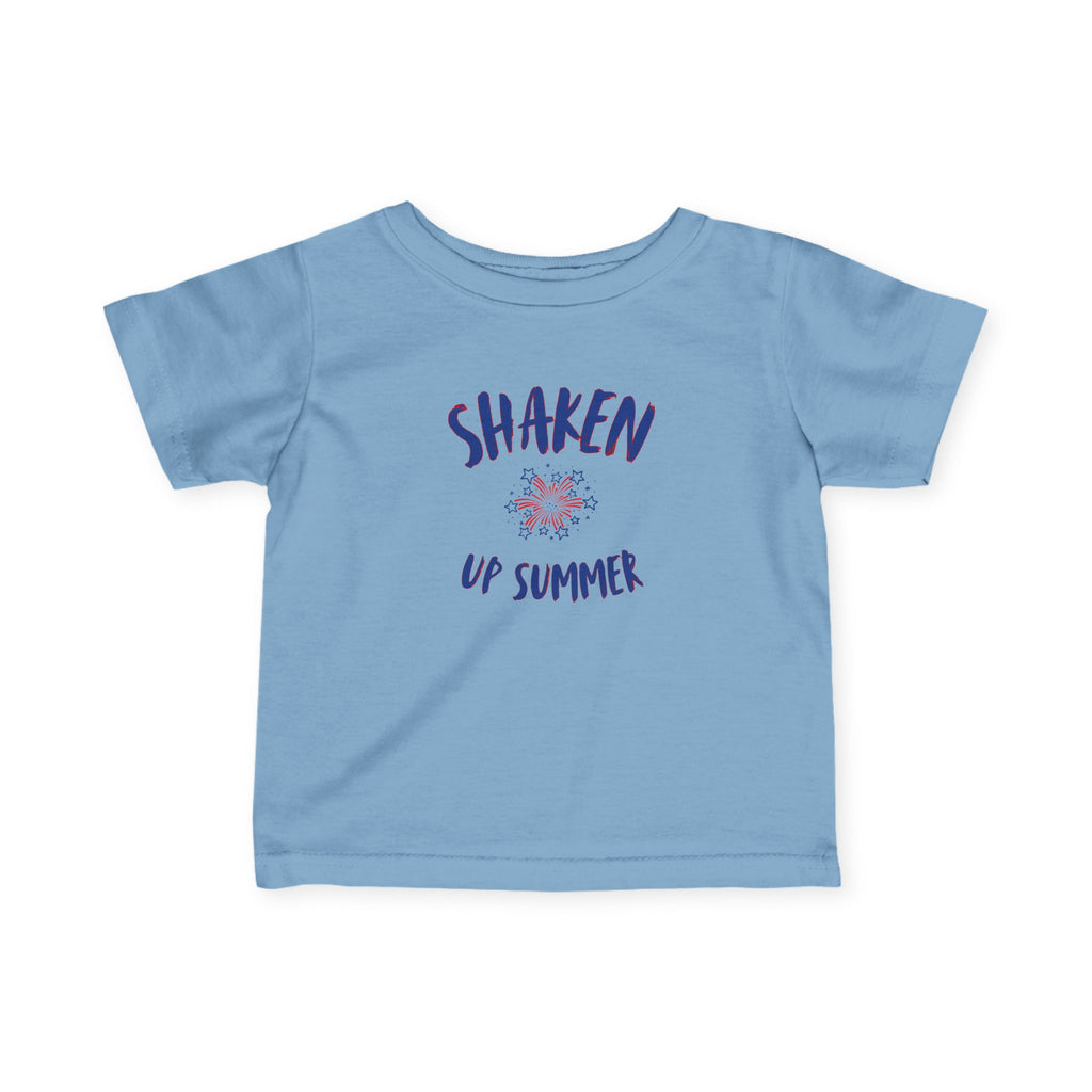 Infant Tee — “Shaken Up Summer” Cute Baby Graphic T-Shirt