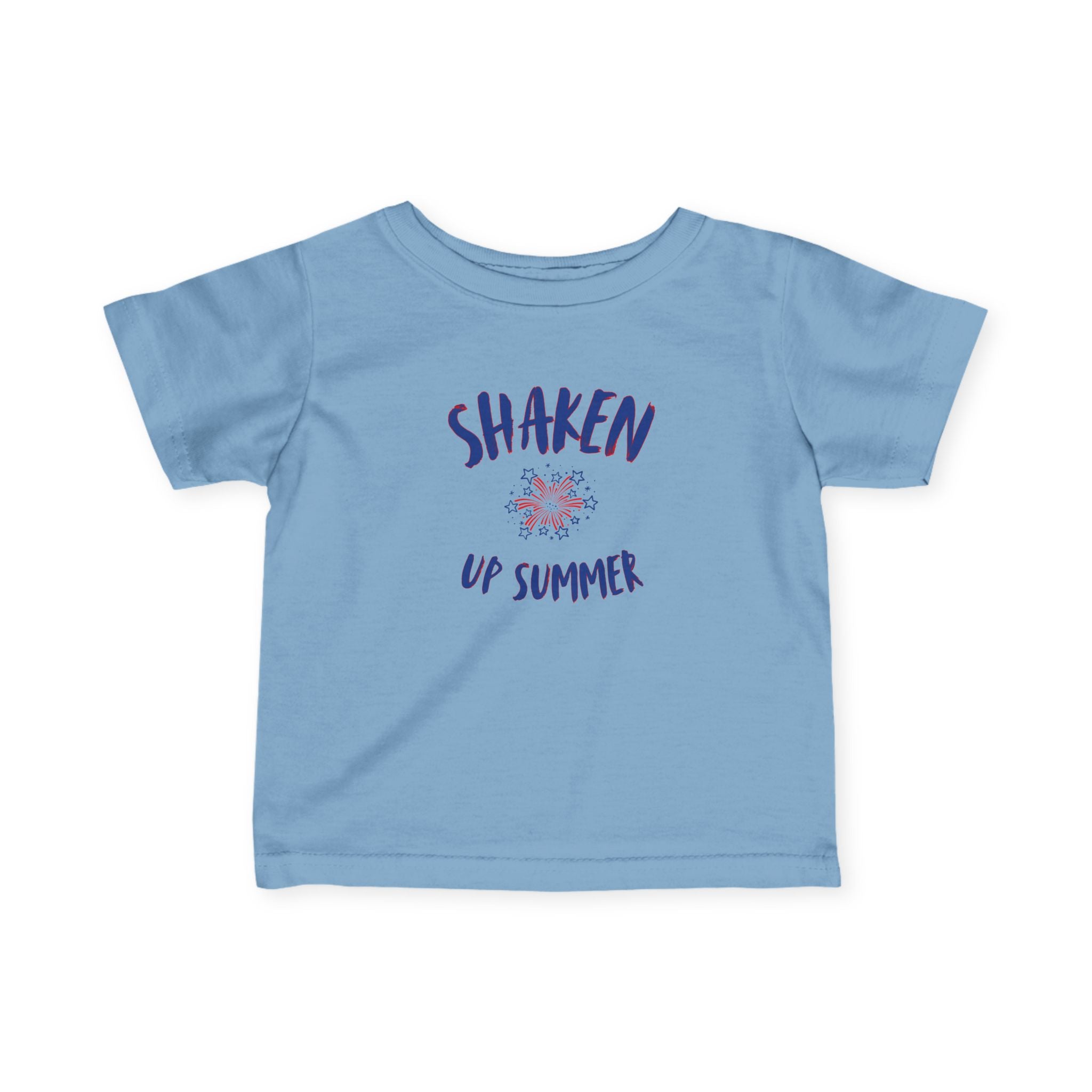 Infant Tee — “Shaken Up Summer” Cute Baby Graphic T-Shirt